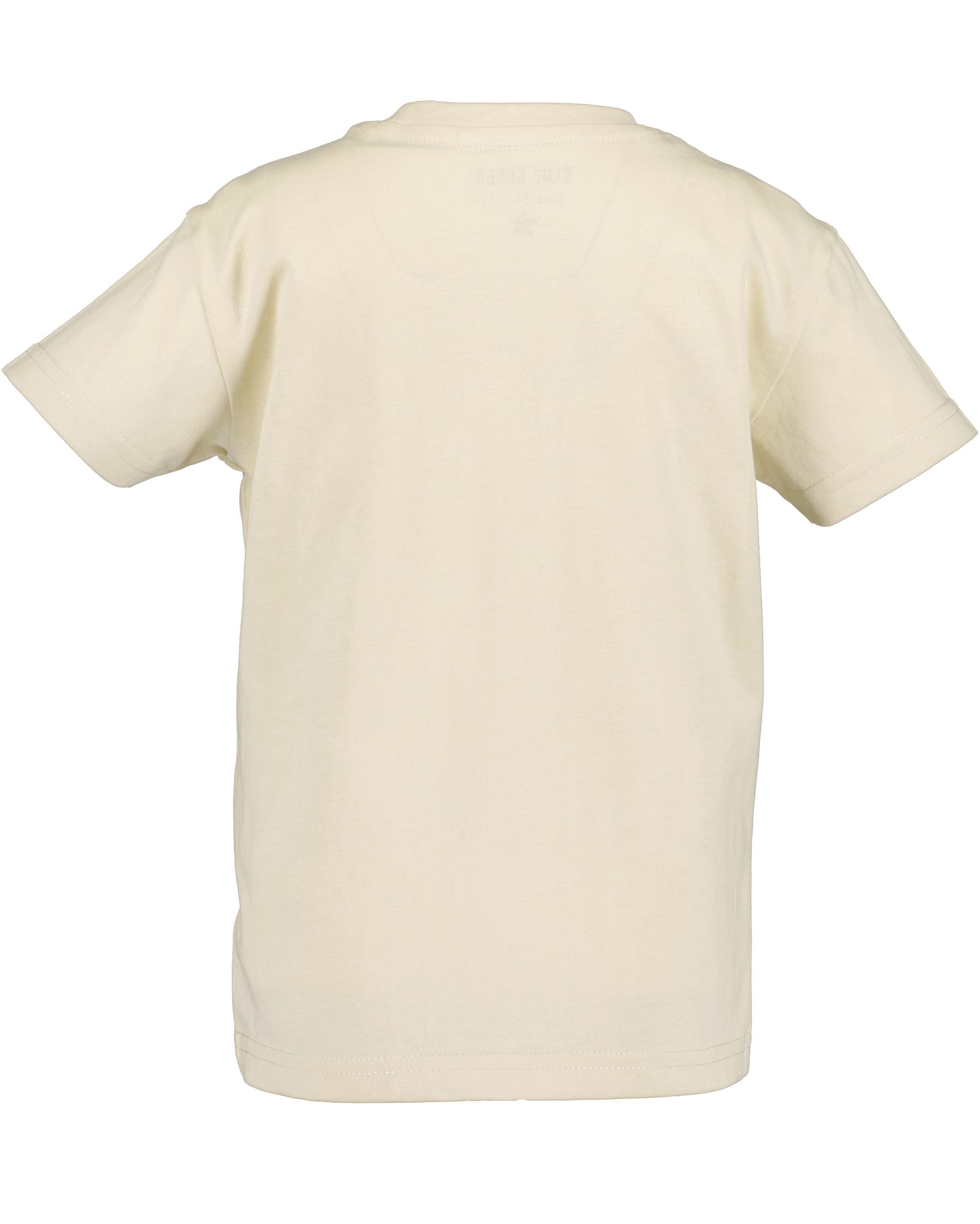 Blue Seven T-Shirt Packung, 2 unifarben und bedruckt, mit Druckapplikationen, aus reiner Baumwolle