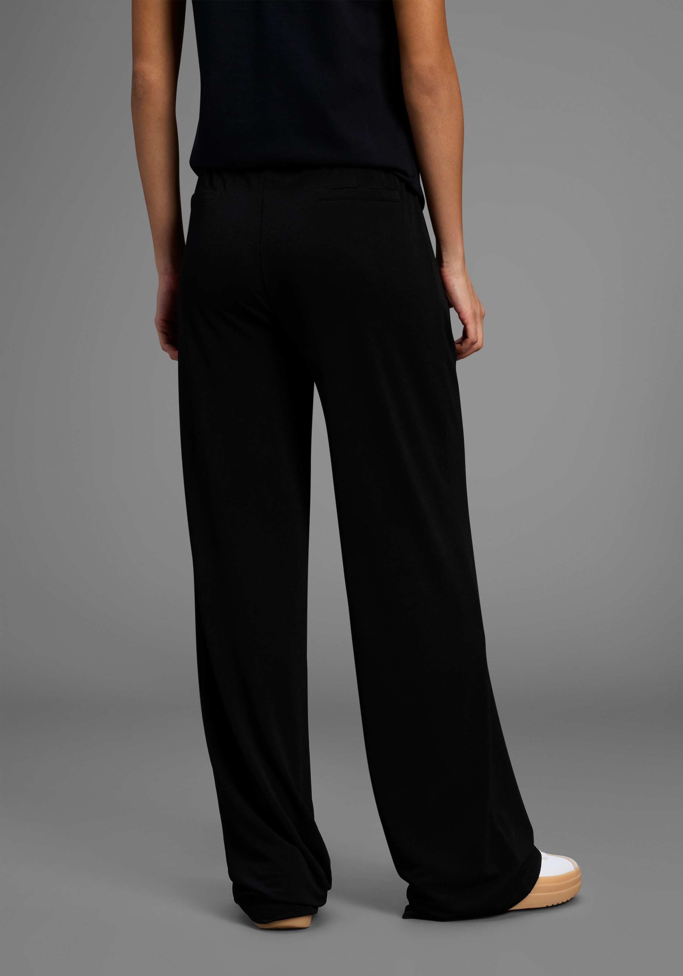 Laura Scott Jerseyhose  Bequemer Stoff mit Reißverschlusstaschen