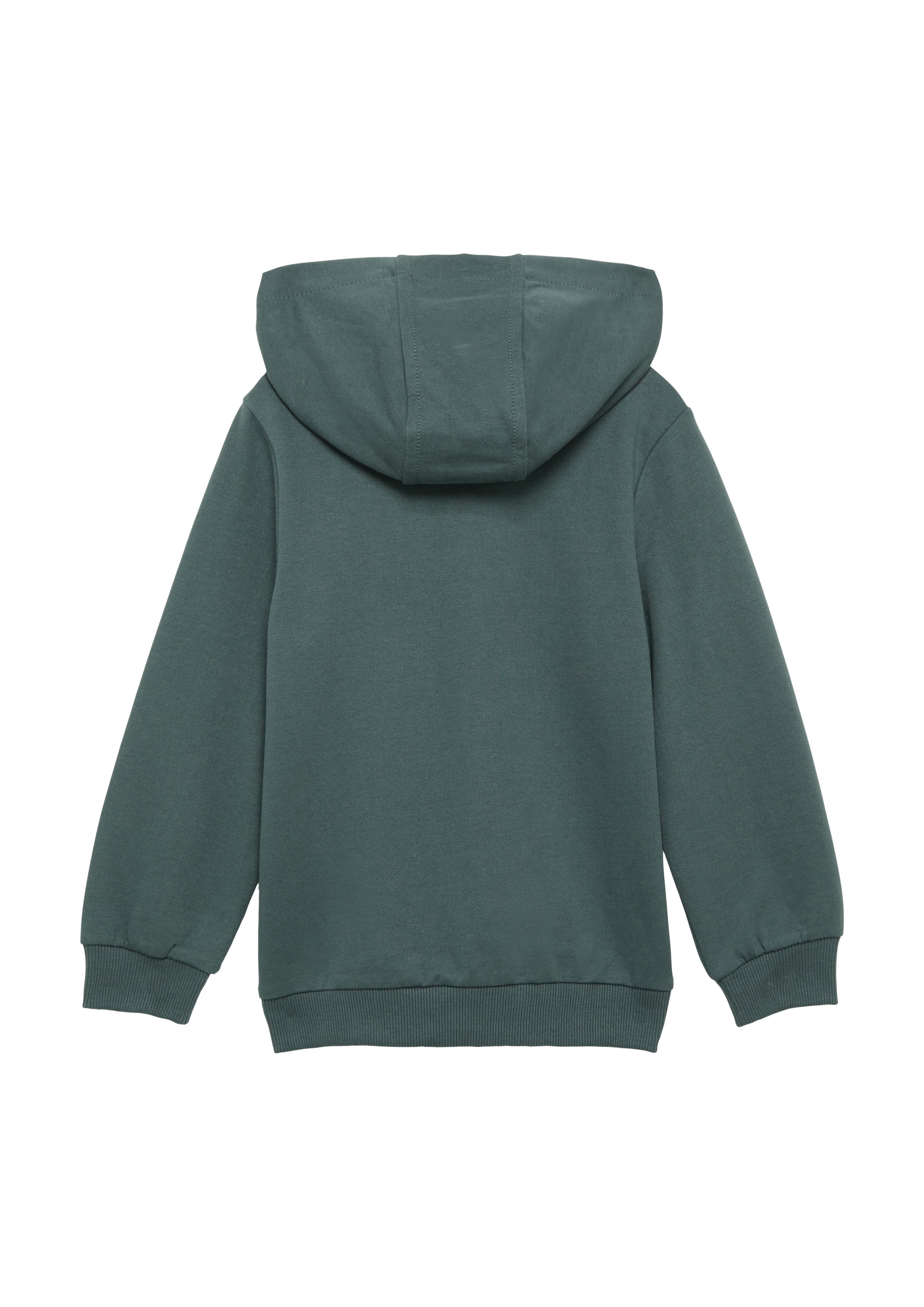 s.Oliver Junior Kapuzensweatshirt , mit Logo-Print
