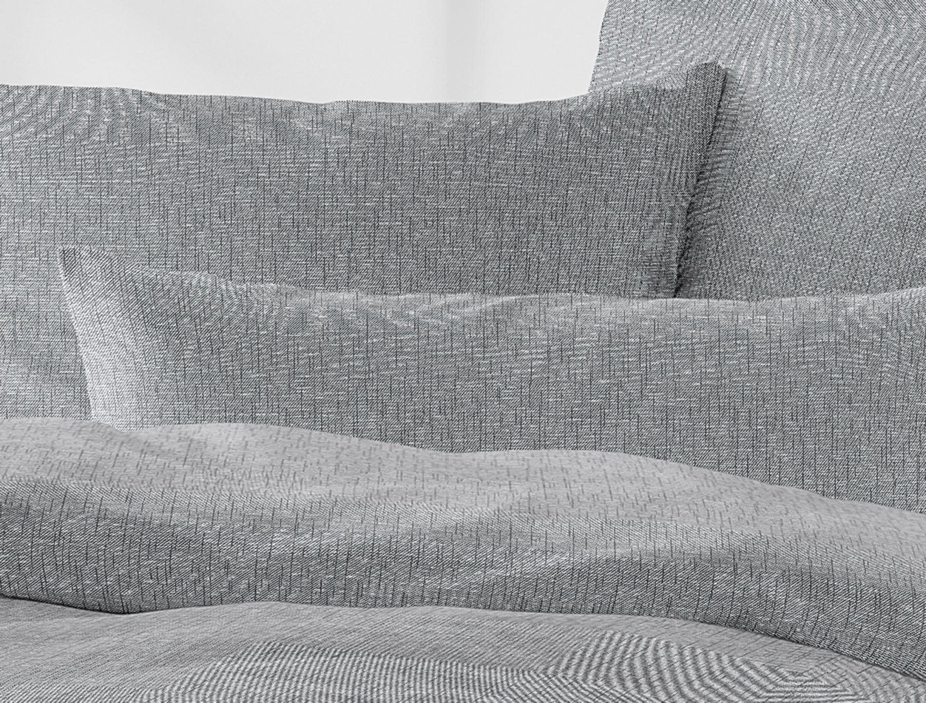 Irisette Bettwäsche »Carla in Gr. 135x200, 155x220 oder 200x200 cm«, Bettwäsche aus Baumwolle, Bettwäsche mit Reißverschluss
