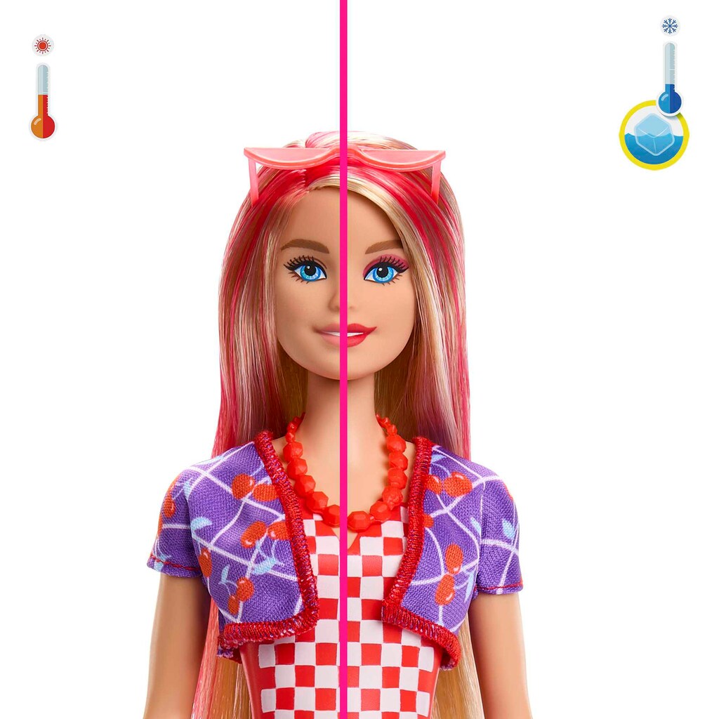 Barbie Anziehpuppe »Color Reveal, mit Farbwechsel (Sweet Fruit Serie)«