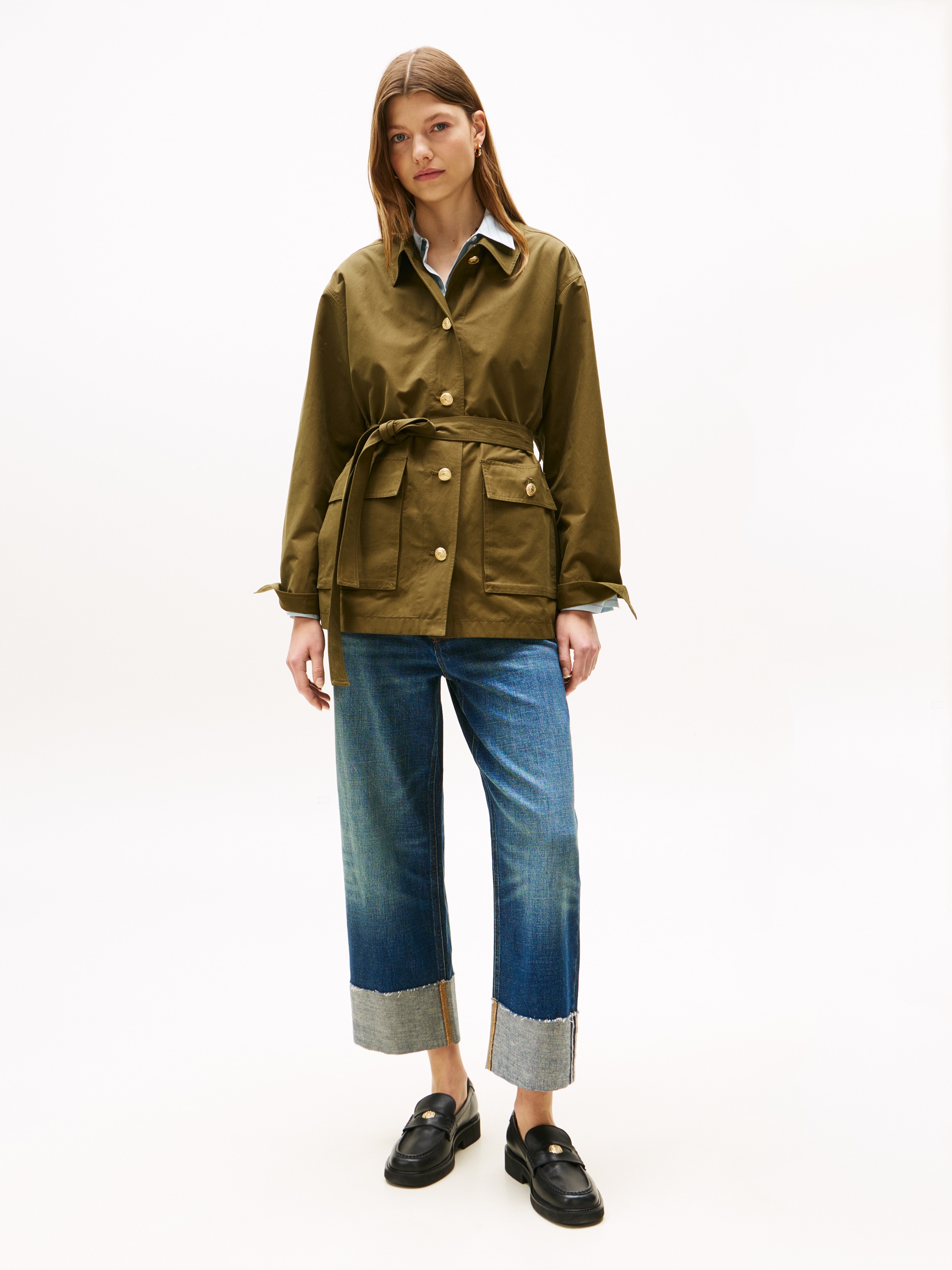 Tommy Hilfiger Outdoorjacke »COTTON NYLON REG FIELD JACKET«