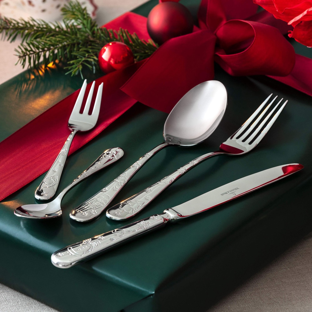 Villeroy & Boch Besteck-Set »Tafelbesteck für 6 Personen Toy's Delight 30er Set silber«