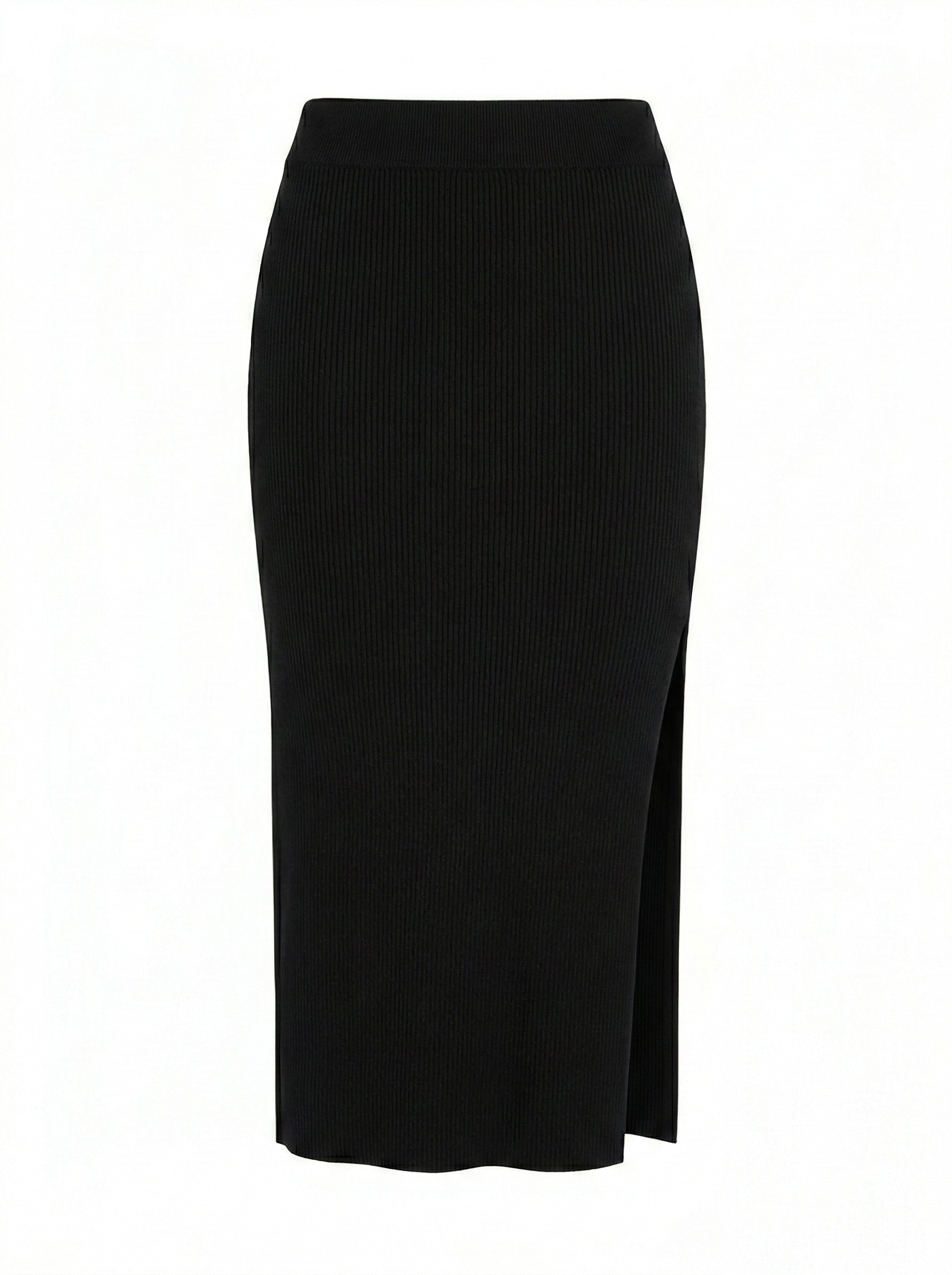 LeGer Strickrock »Phoebe, LeGer by Lena Gercke« mit seitlichen, hohen Schlitz und elastischem Bund
