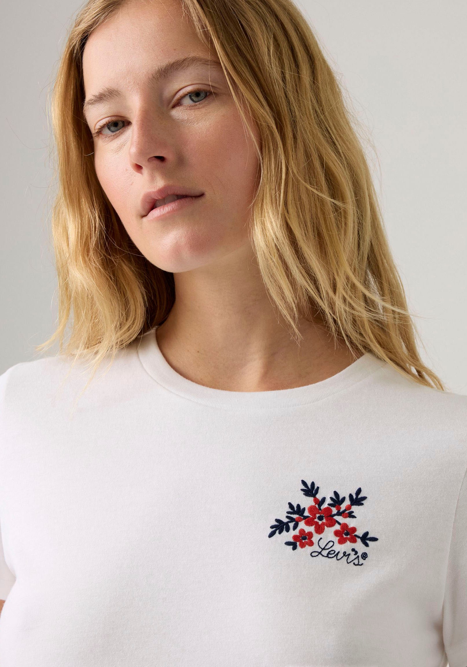 Levi's® T-Shirt »THE PERFECT TEE«, mit Batwing-Logoprint