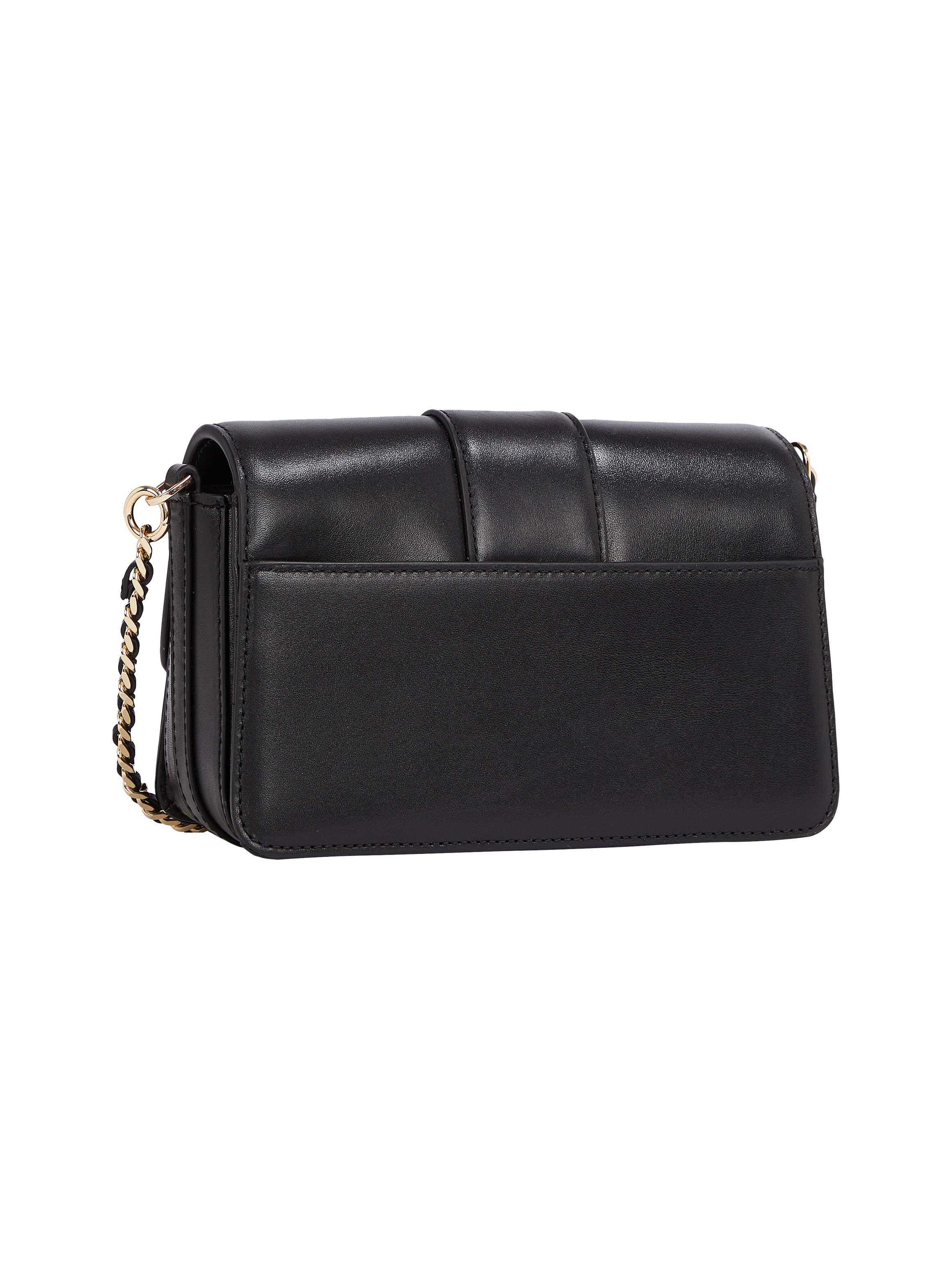 Tommy Hilfiger Umhängetasche »HERITAGE LEATHER CROSSOVER«, Abendtasche, Minibag, Schultertasche, TH-Schmuckapplikation