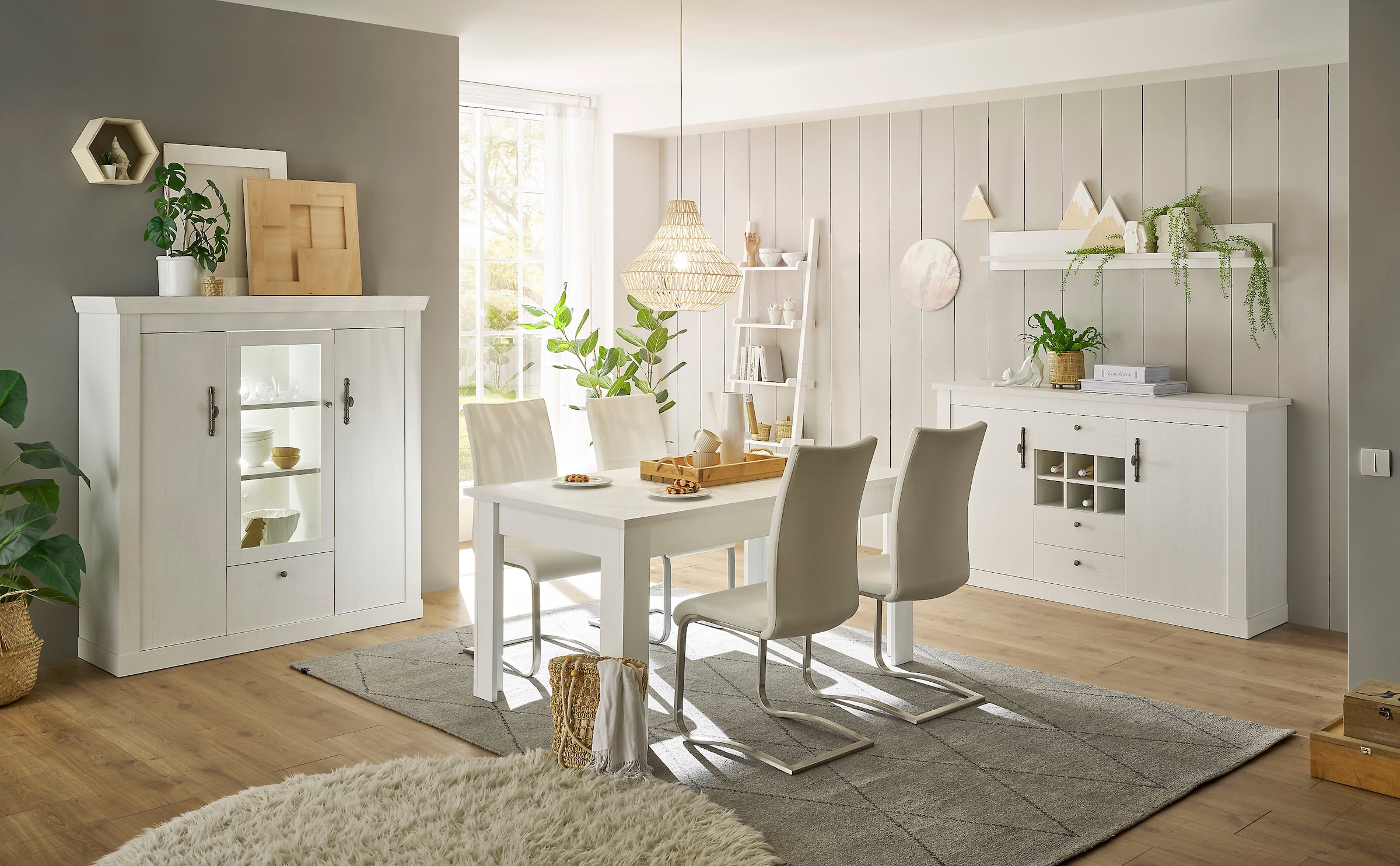 Home affaire Esstisch »RAVENNA«, im zeitlosen Landhausstil, Breite 160 cm