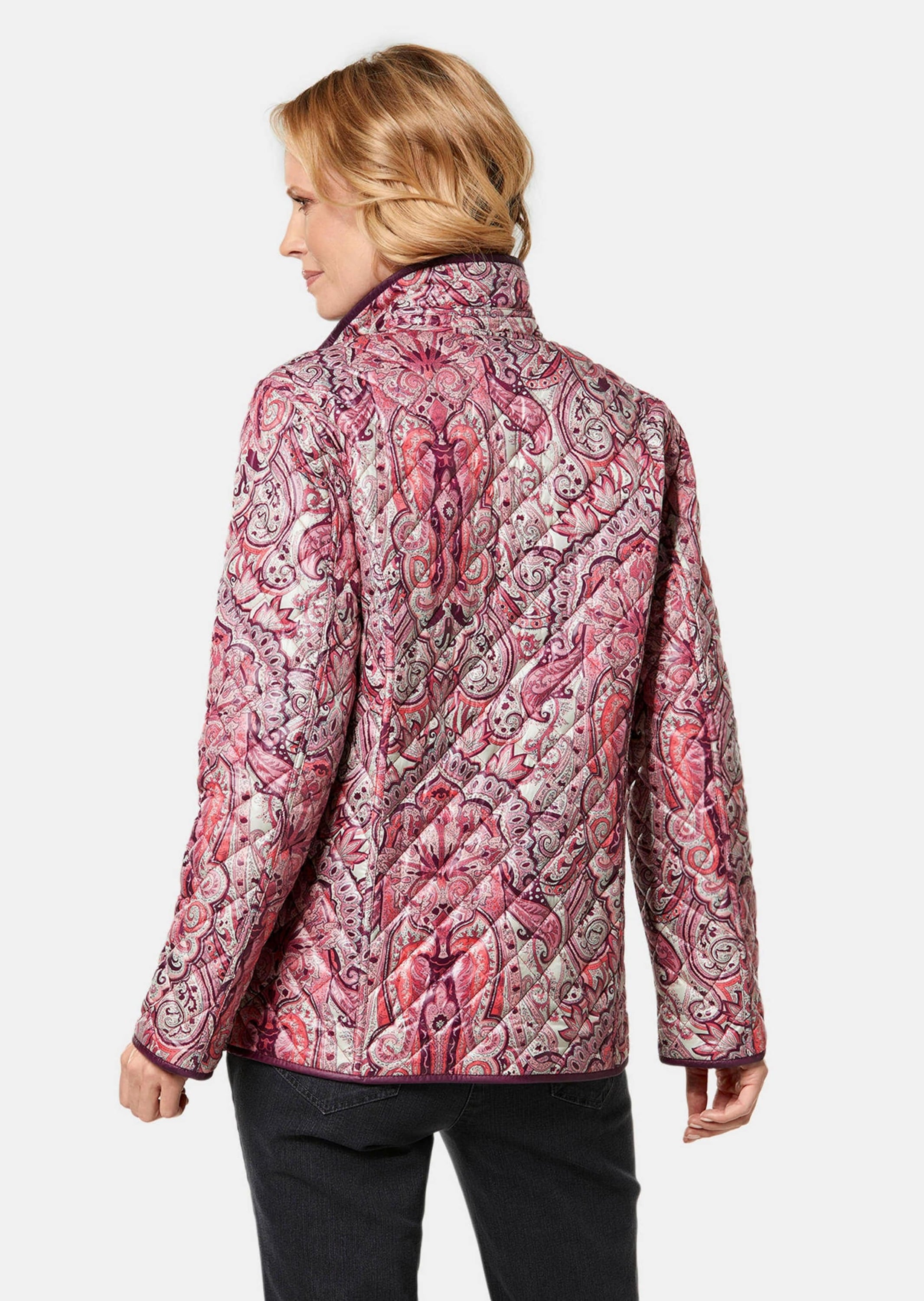 GOLDNER Steppjacke »Druckwendejacke Leichte Steppjacke zum wenden«