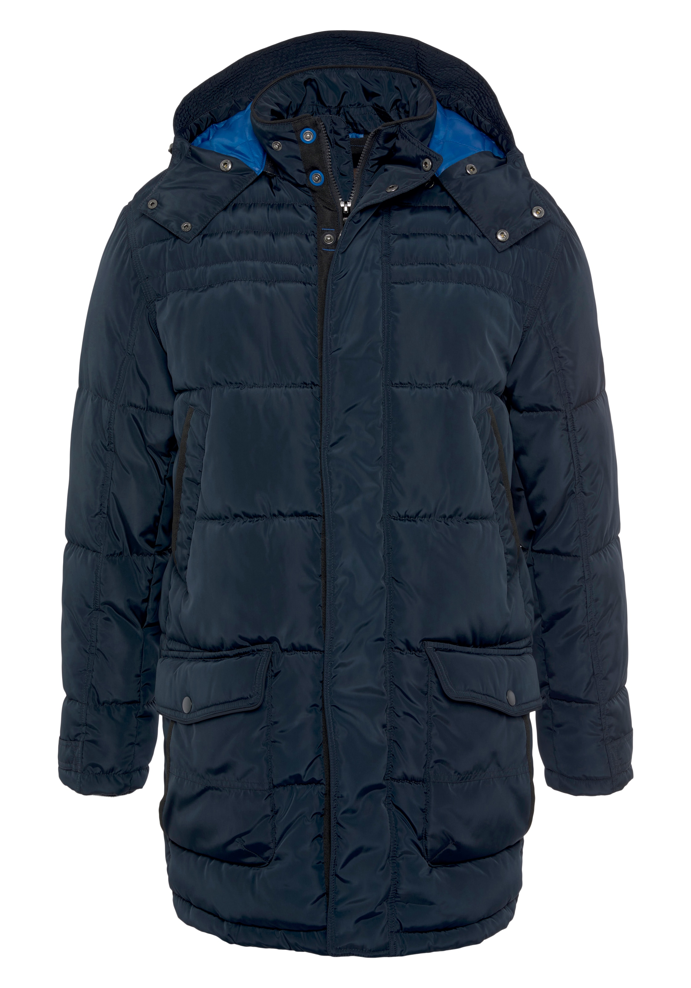 Man's World Winterjacke, mit Kapuze, mit abnehmbarer Kapuze