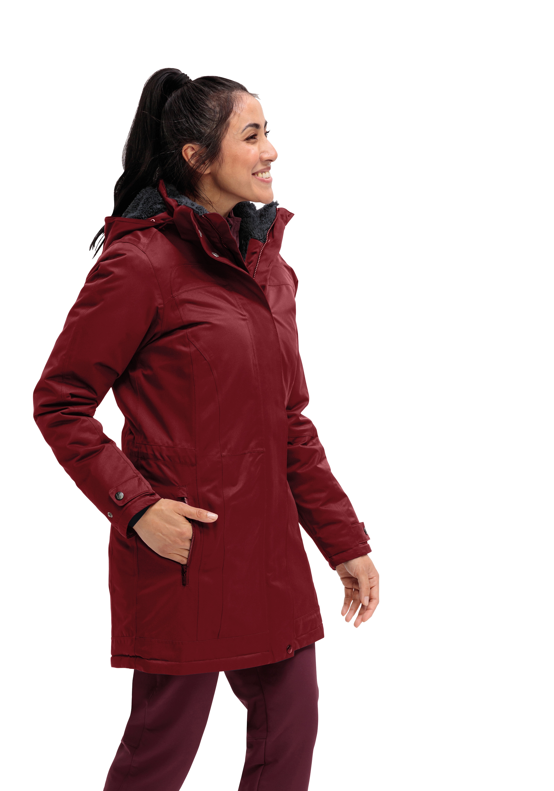 Maier Sports Winterjacke »Lisa 2.1« Damen Mantel, atmungsaktiver Wintermantel, wasserdicht, Regular Fit