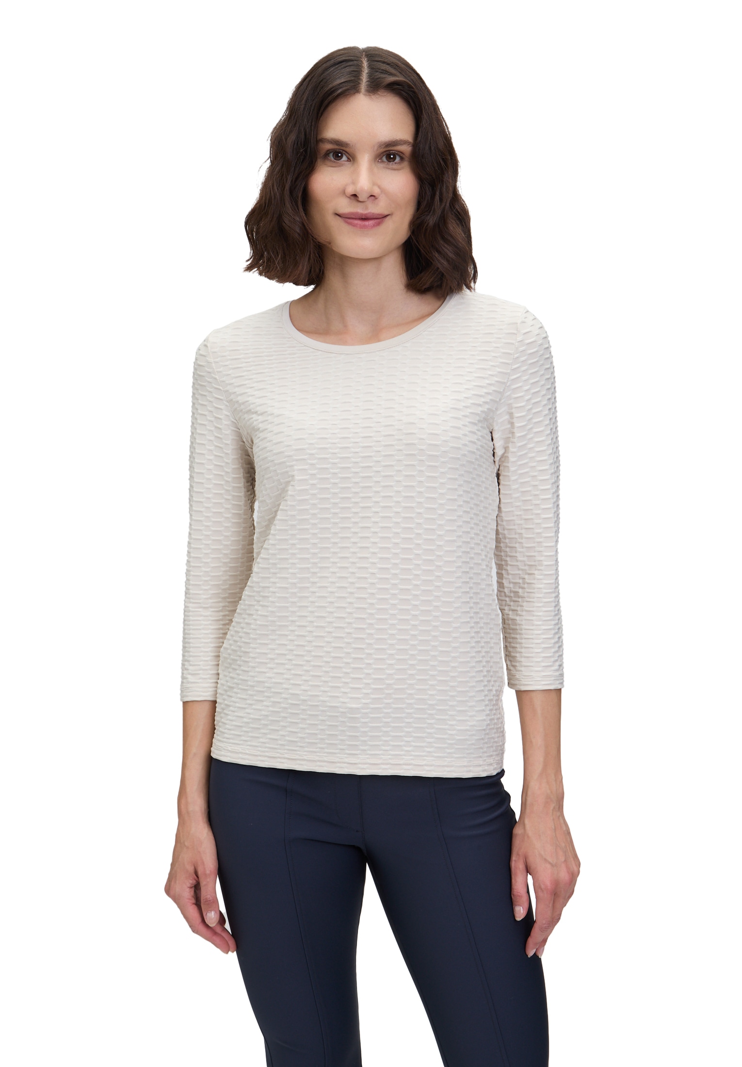 Betty Barclay Langarmshirt »Basic Shirt mit Rundhalsausschnitt«