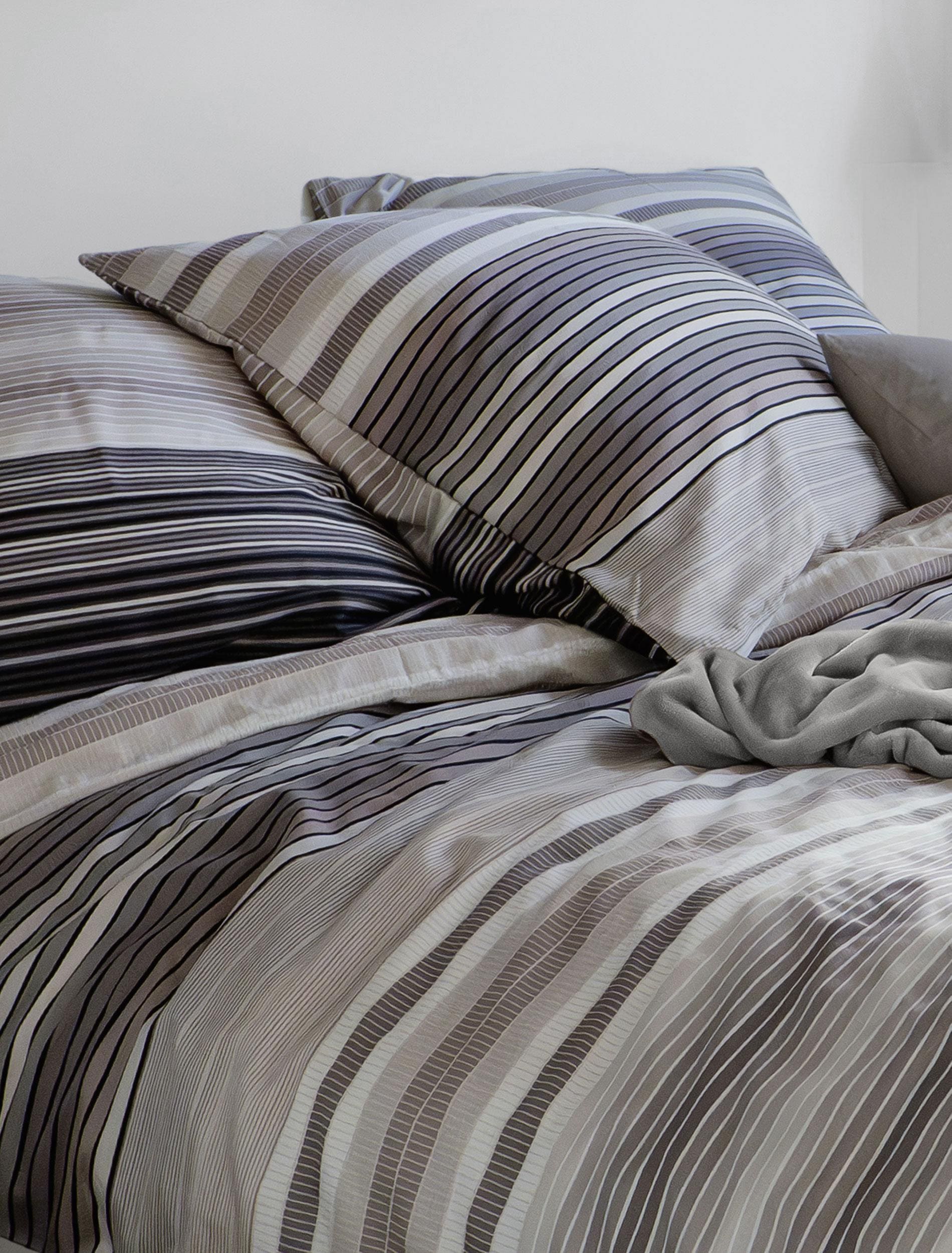 Irisette Bettwäsche »Wave-J 8651« 2 Stk. tlg. anschmiegsam und atmungsaktiv, Ganzjahresqualität