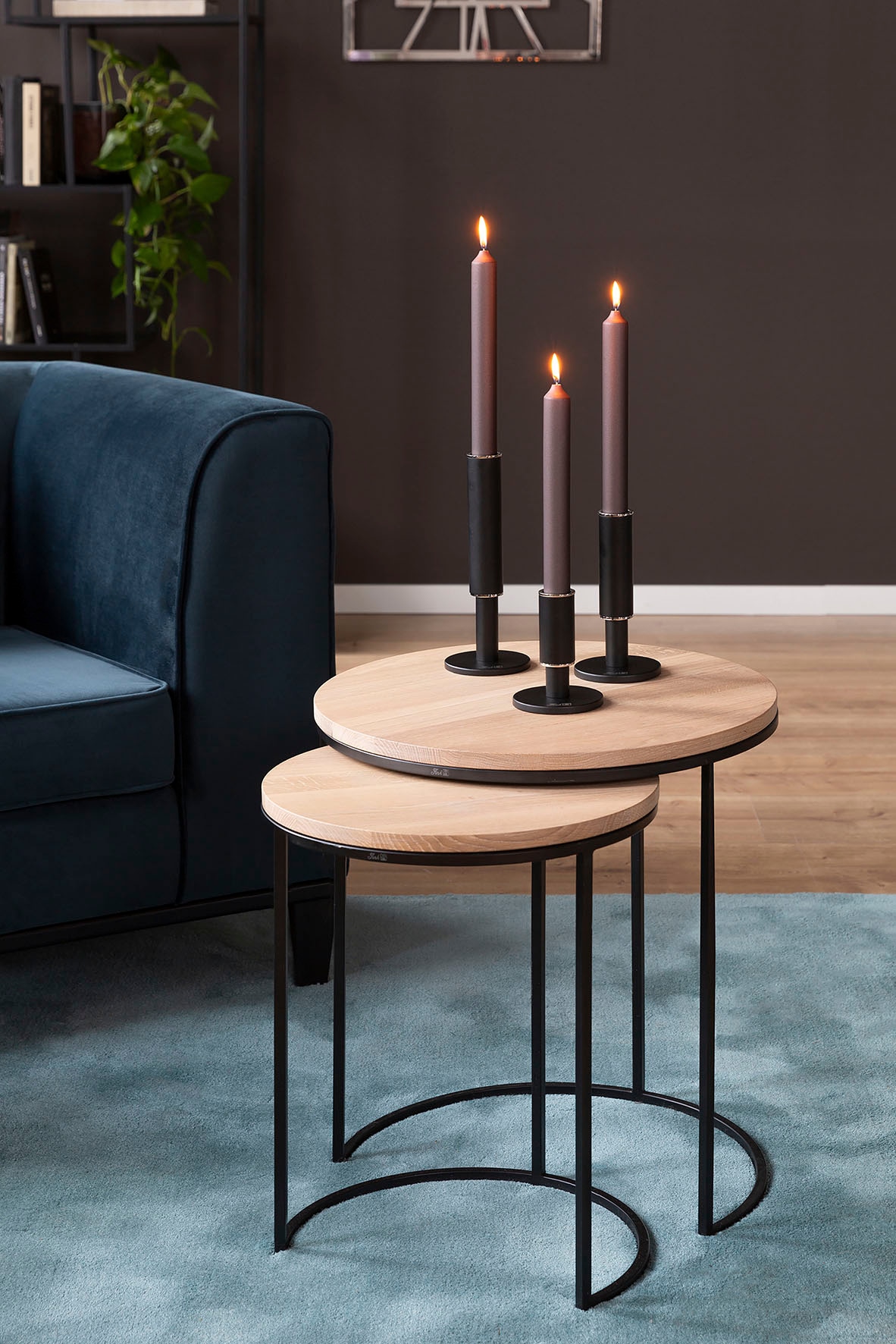 Fink Kerzenleuchter »RITMO« Stabkerzenhalter aus Aluminium