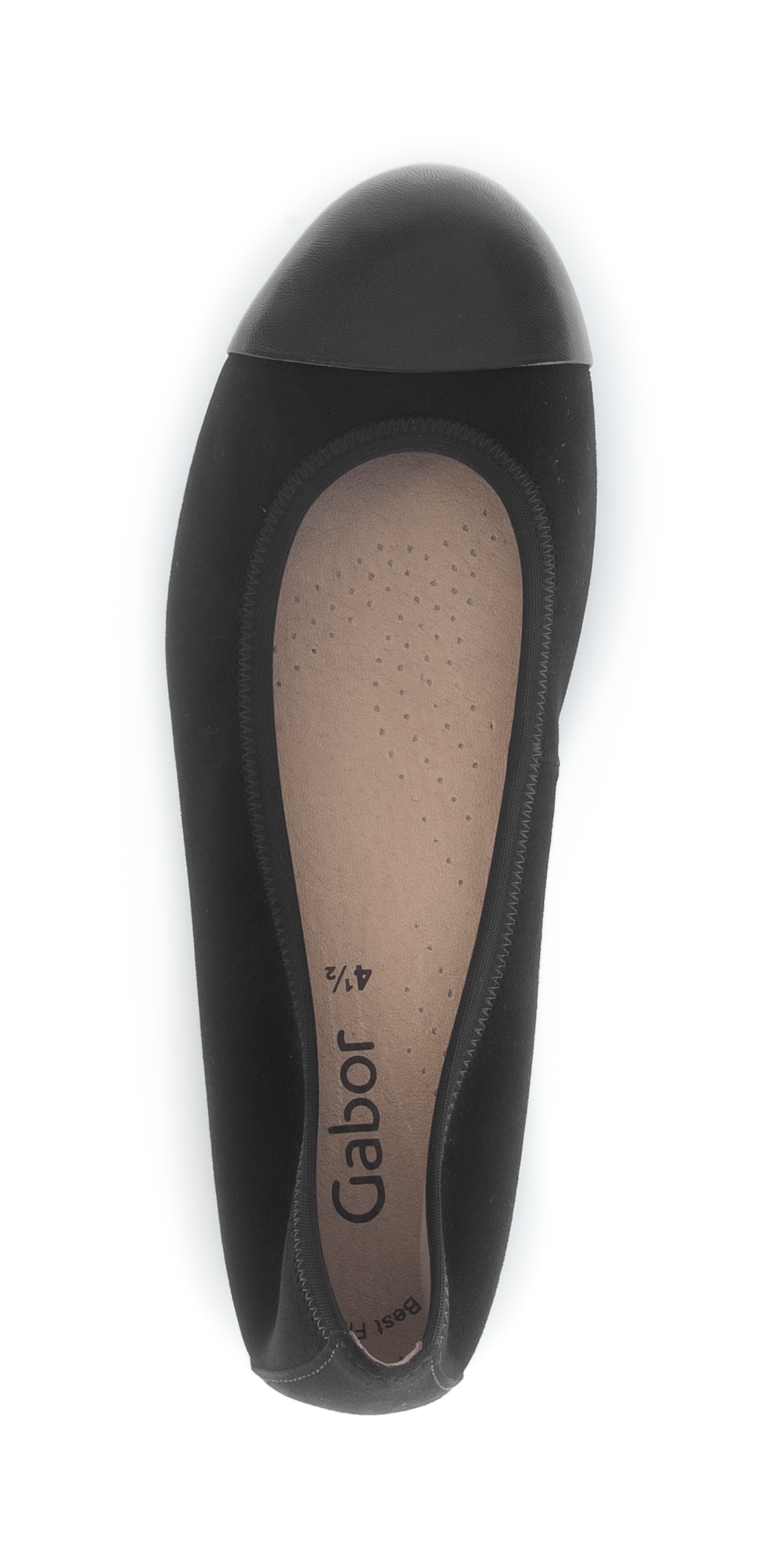 Gabor Ballerina  , Flats, Komfortschuh, Businessschuh in klassischer Optik