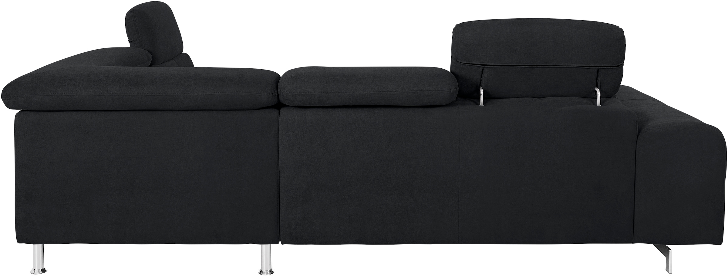 COTTA Ecksofa »Chef L-Form«, mit Kopfteilverstellung, wahlweise mit Bettfunktion