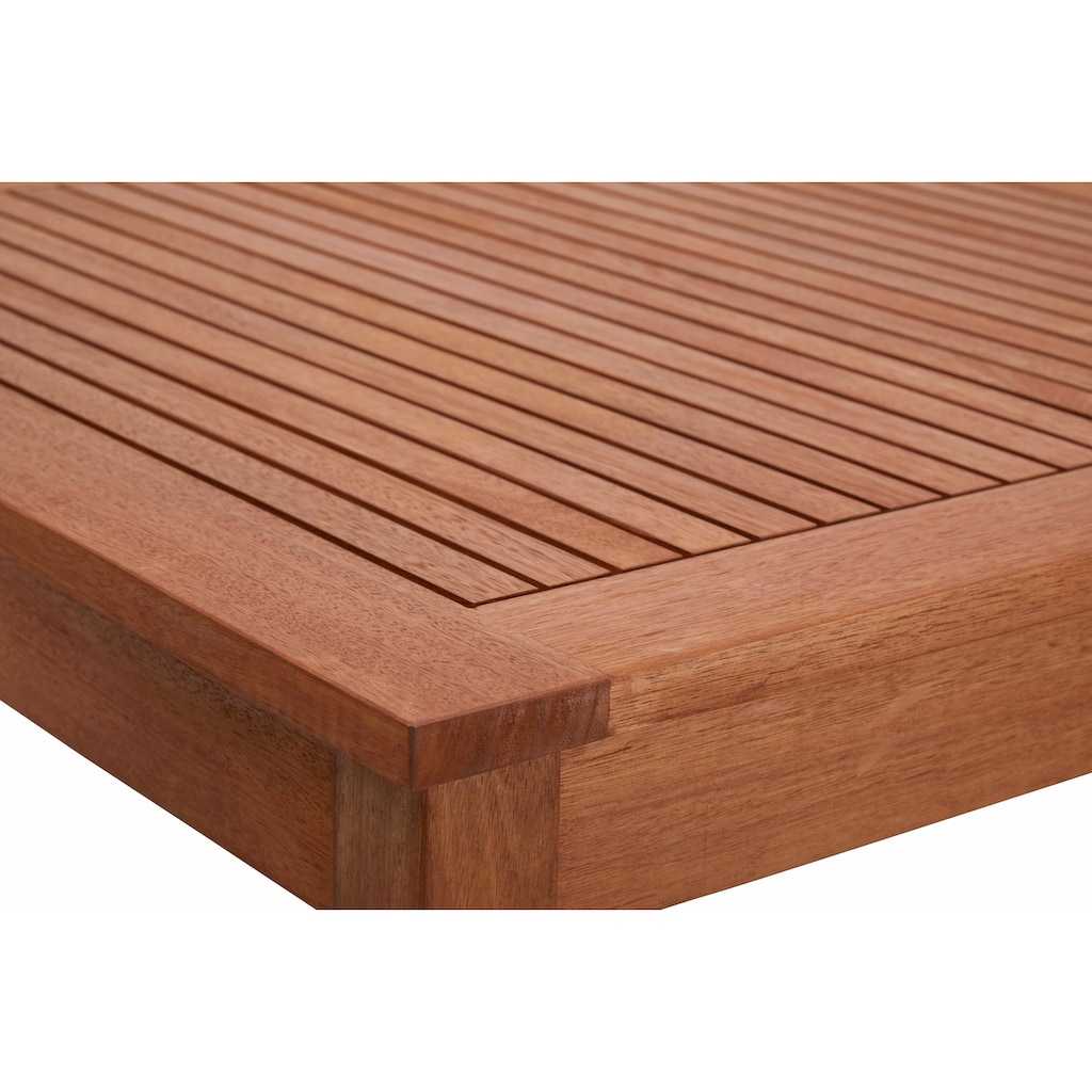 MERXX Garten-Essgruppe »Montana«, (17 tlg., 8x Sessel, inkl. Auflagen, 1x Tisch 220x110 cm)