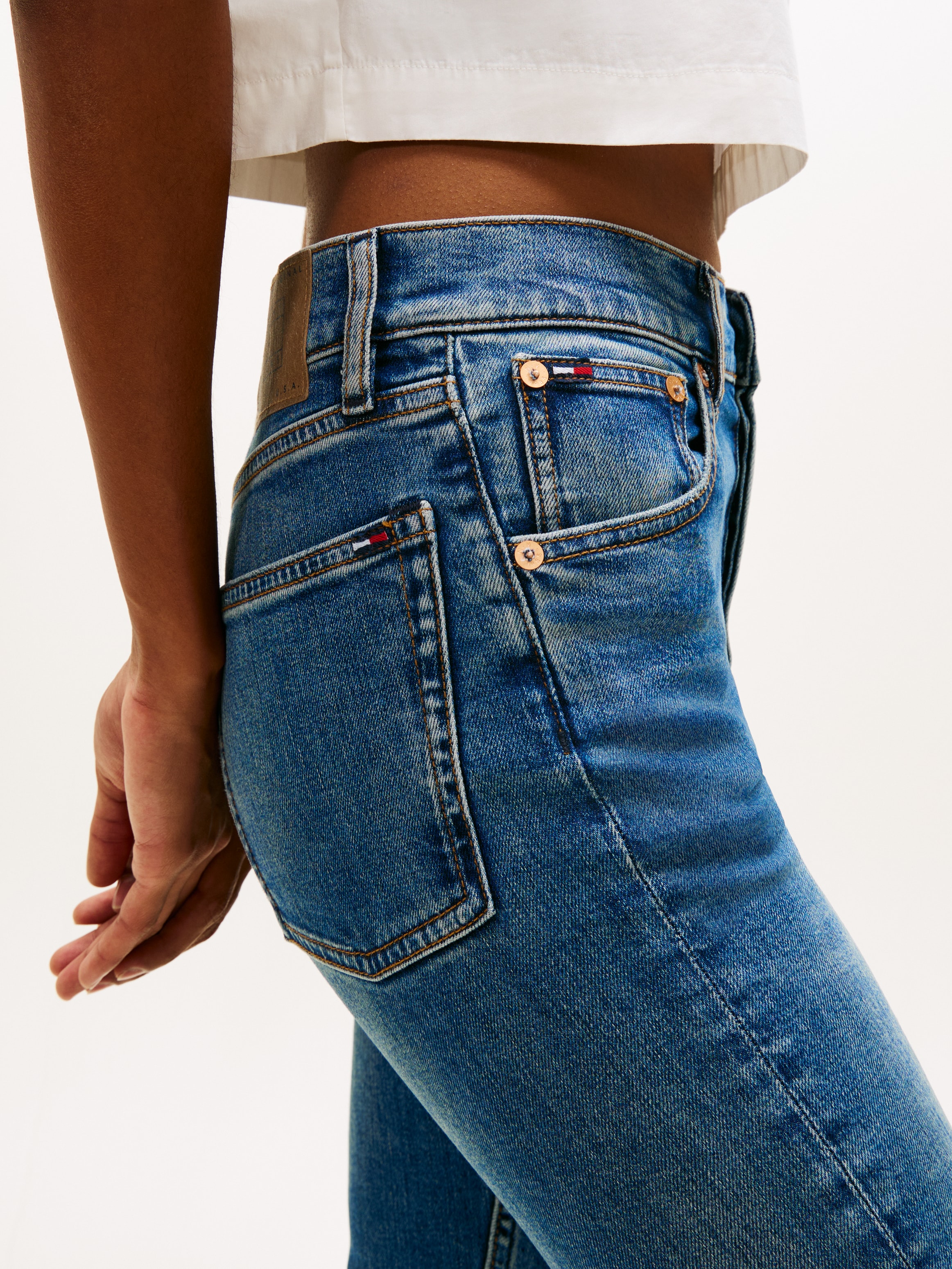 Tommy Jeans Skinny-fit-Jeans »MID RISE SLIM BJ2233«