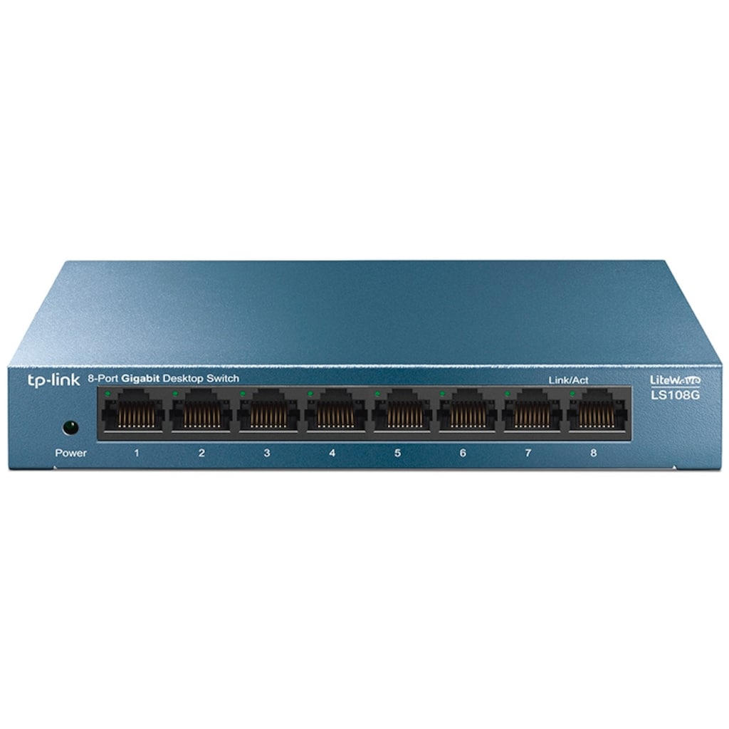 TP-Link Netzwerk-Switch »LS108G LiteWave 8-Port Gigabit Desktop Switch«, (1 St.)