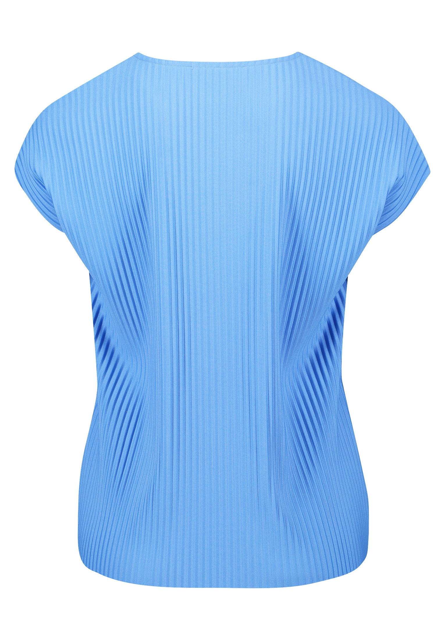 Betty&Co Kurzarmshirt »Kurzarm-Shirt mit Plissee«