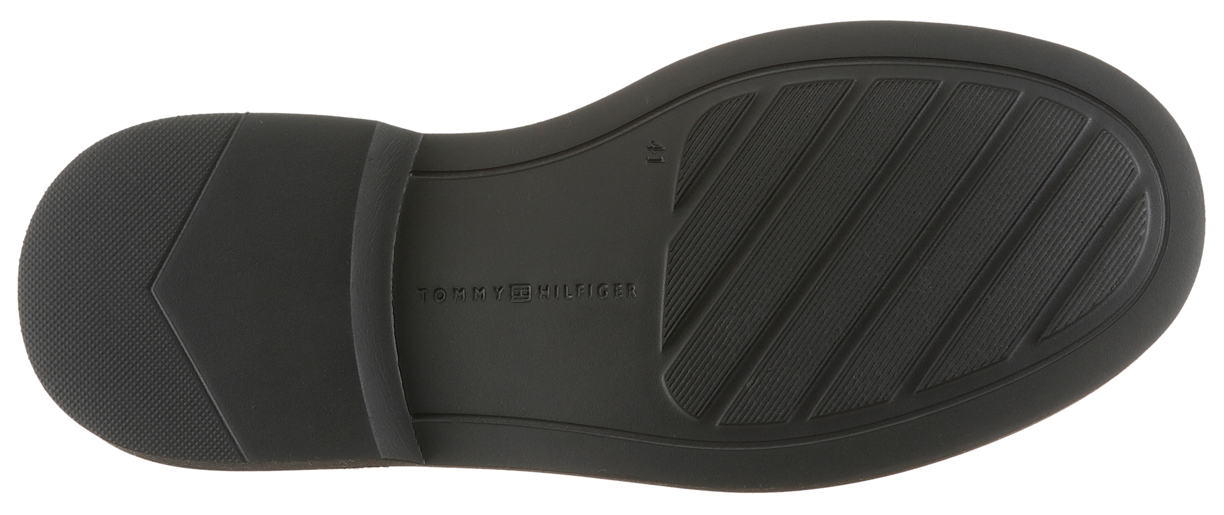 Tommy Hilfiger Loafer »HILFIGER ULTRA LIGHT SDE LOAFER«  , Blockabsatz, Slipper, Businessschuh in bequemer Form