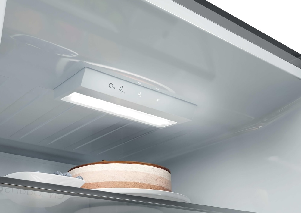 Haier Kühl-/Gefrierkombination »HTR3620CNMP« 205 cm hoch 59,5 cm breit Easy Access-Gefrierschubladen: Alles schnell gefunden