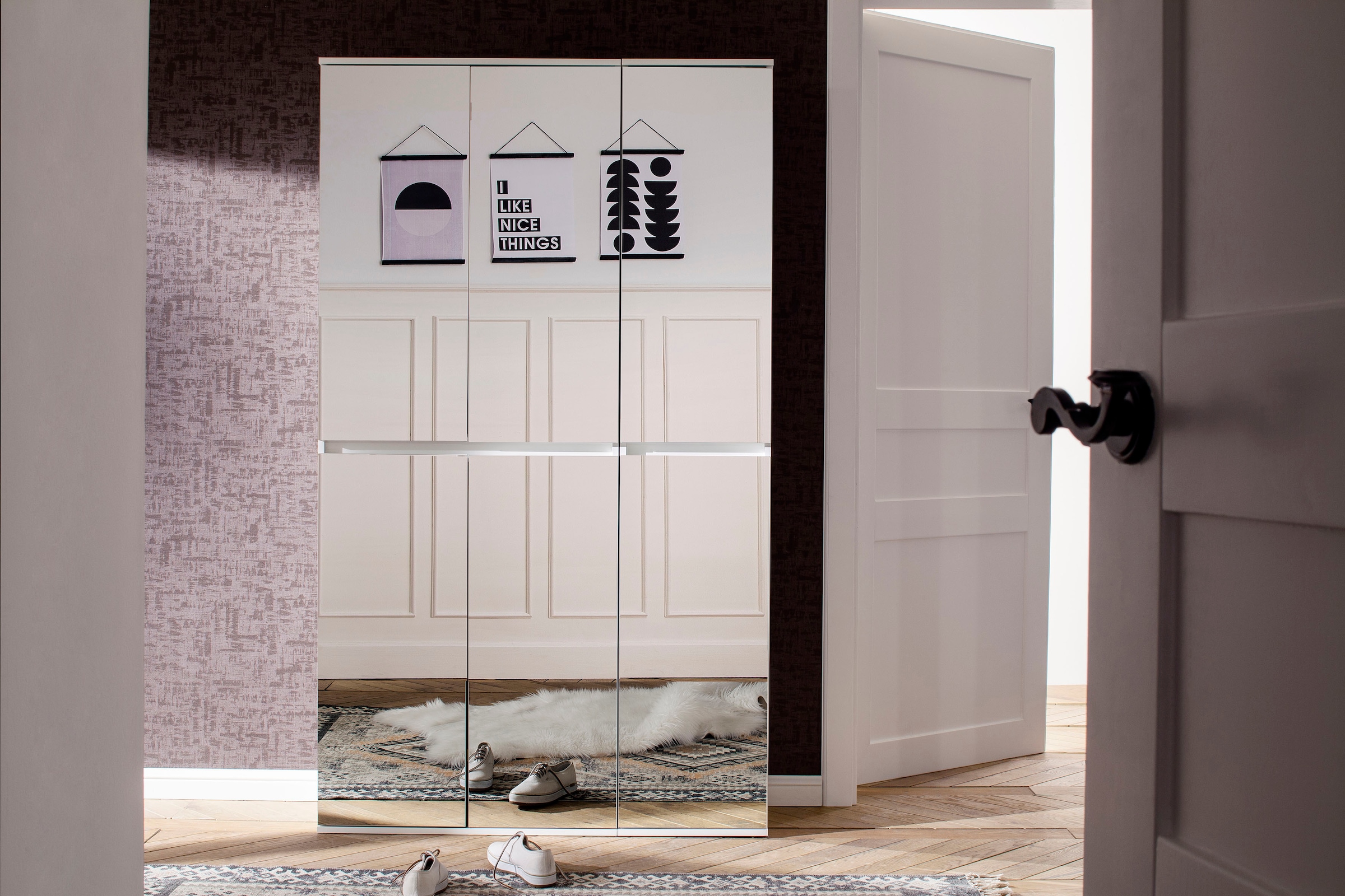 Home affaire Garderoben-Set »Malcesine« Set, 2 Stk. tlg.