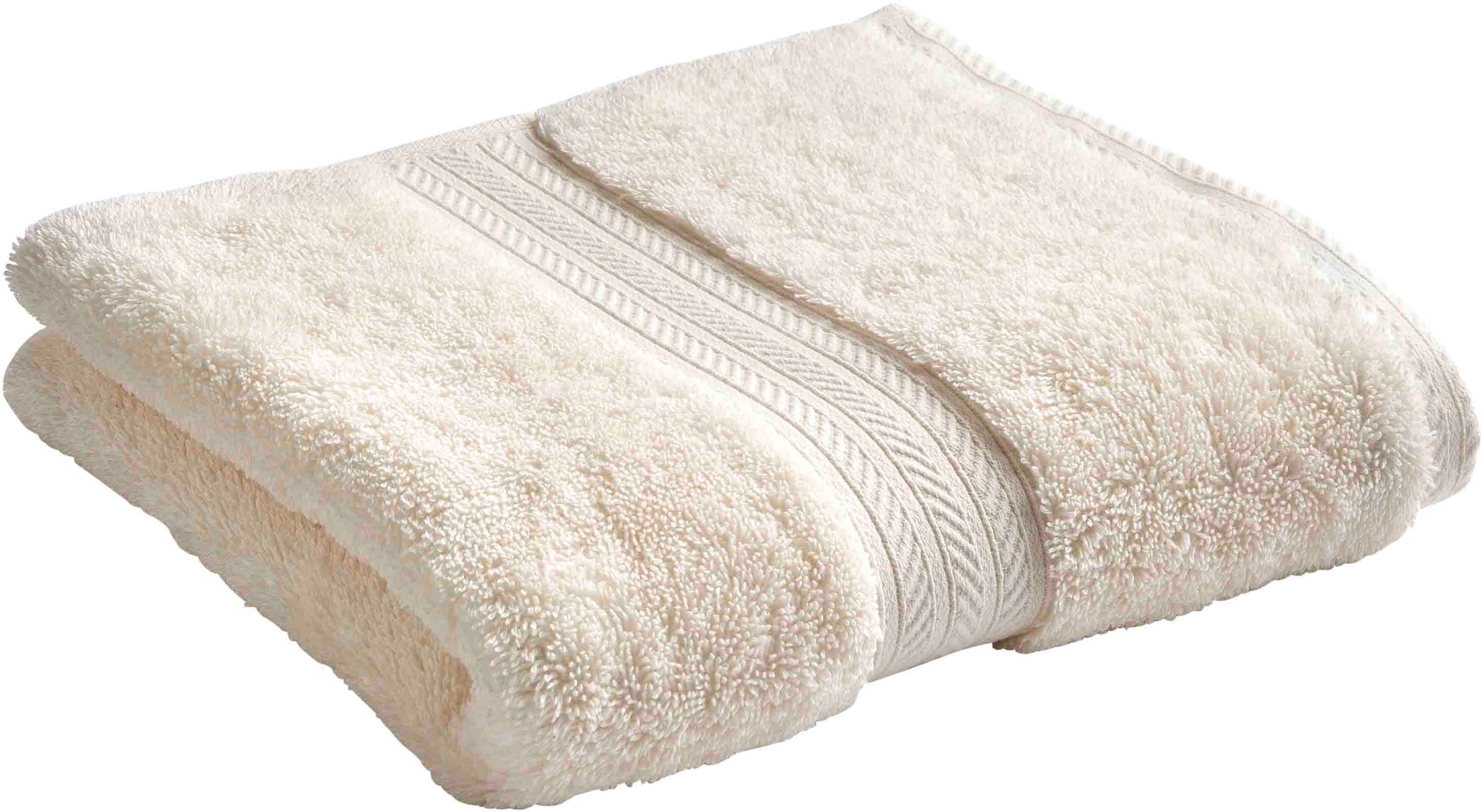 CHRISTY 'Renaissance' Luxury 675GSM Egyptian Cotton Towels in Light Beige