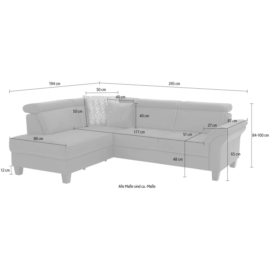 Home affaire Ecksofa »Arngast«