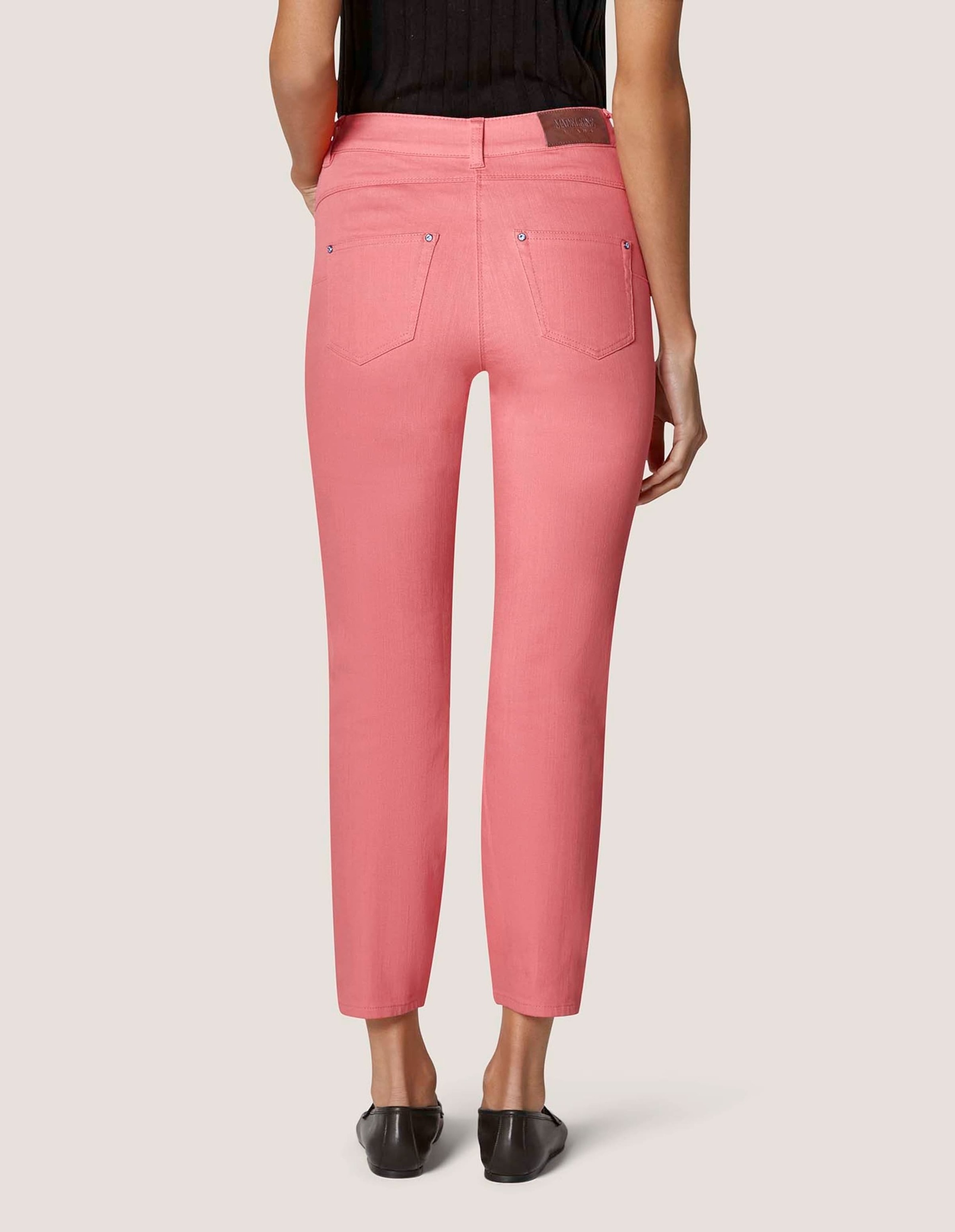MADELEINE Regular-fit-Jeans »7/8 Jeans Schlanke 7/8-Jeans mit Strass-Dekoration«