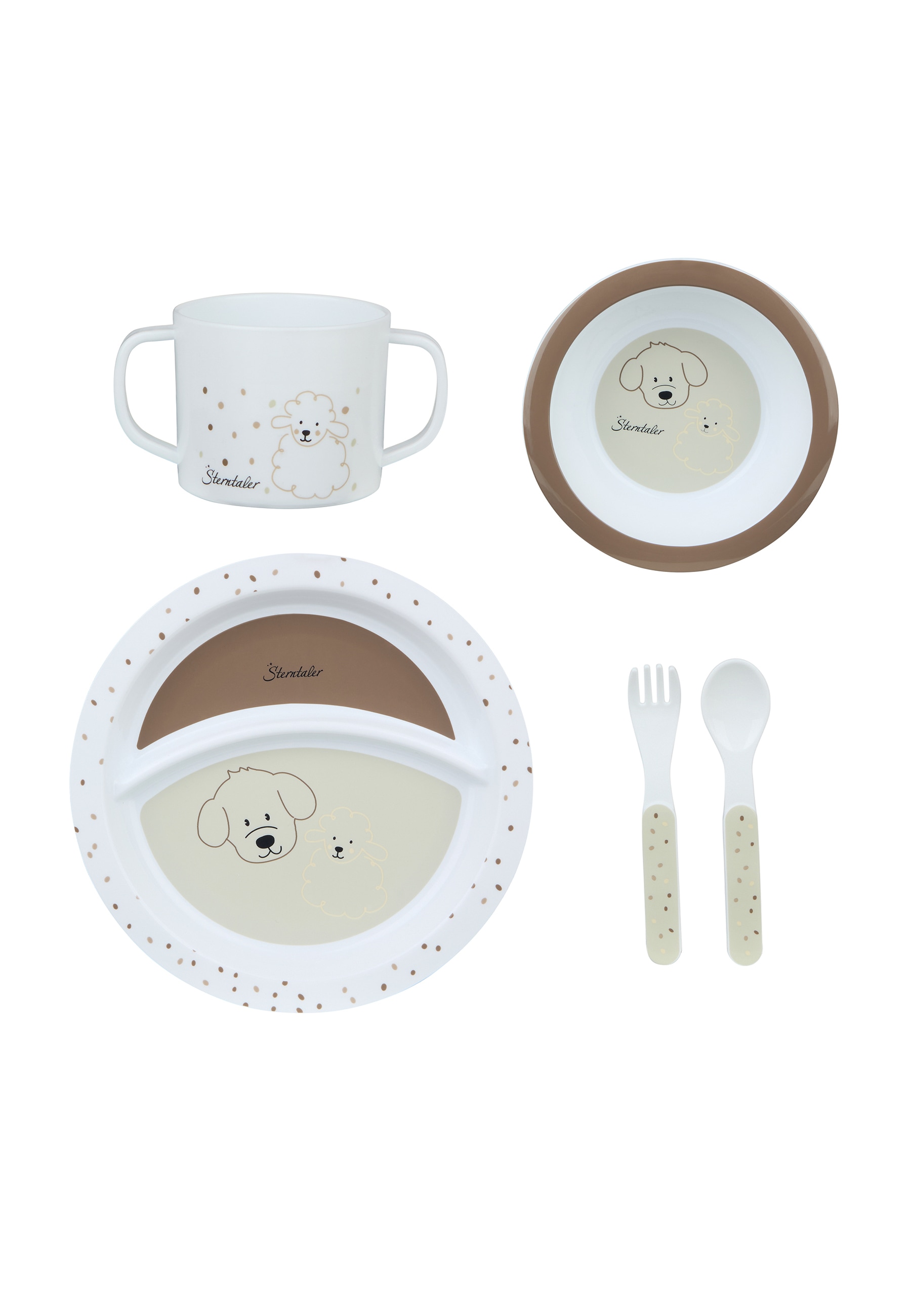 Sterntaler® Kindergeschirr-Set »Geschirr-Set BAUERNHOF«