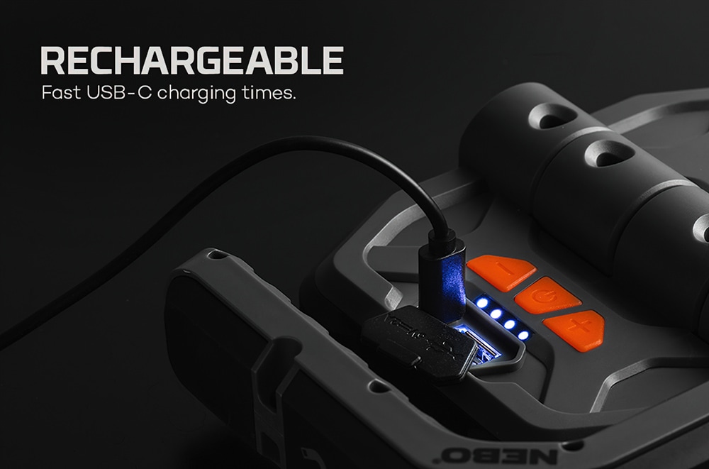 NEBO LED Taschenlampe »Nebo OMNI 3K« Taschenlampe inkl. Ladekabel, 
