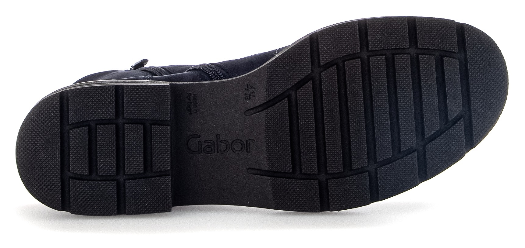 Gabor Schnürboots  , Blockabsatz, Schnürstiefelette, praktischer Innenreißverschluss