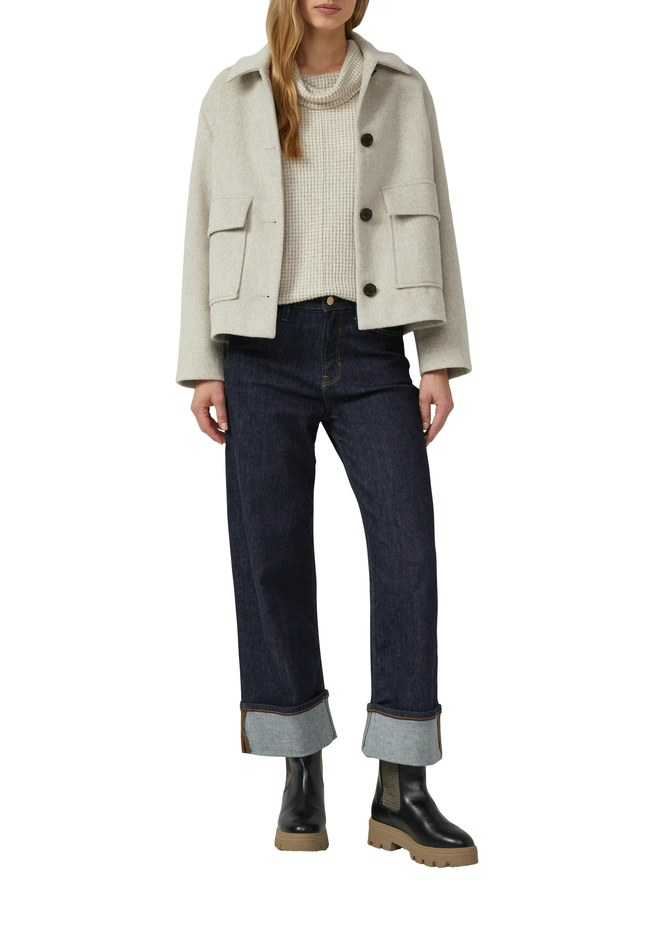 s.Oliver Langarmshirt mit Rollkragen