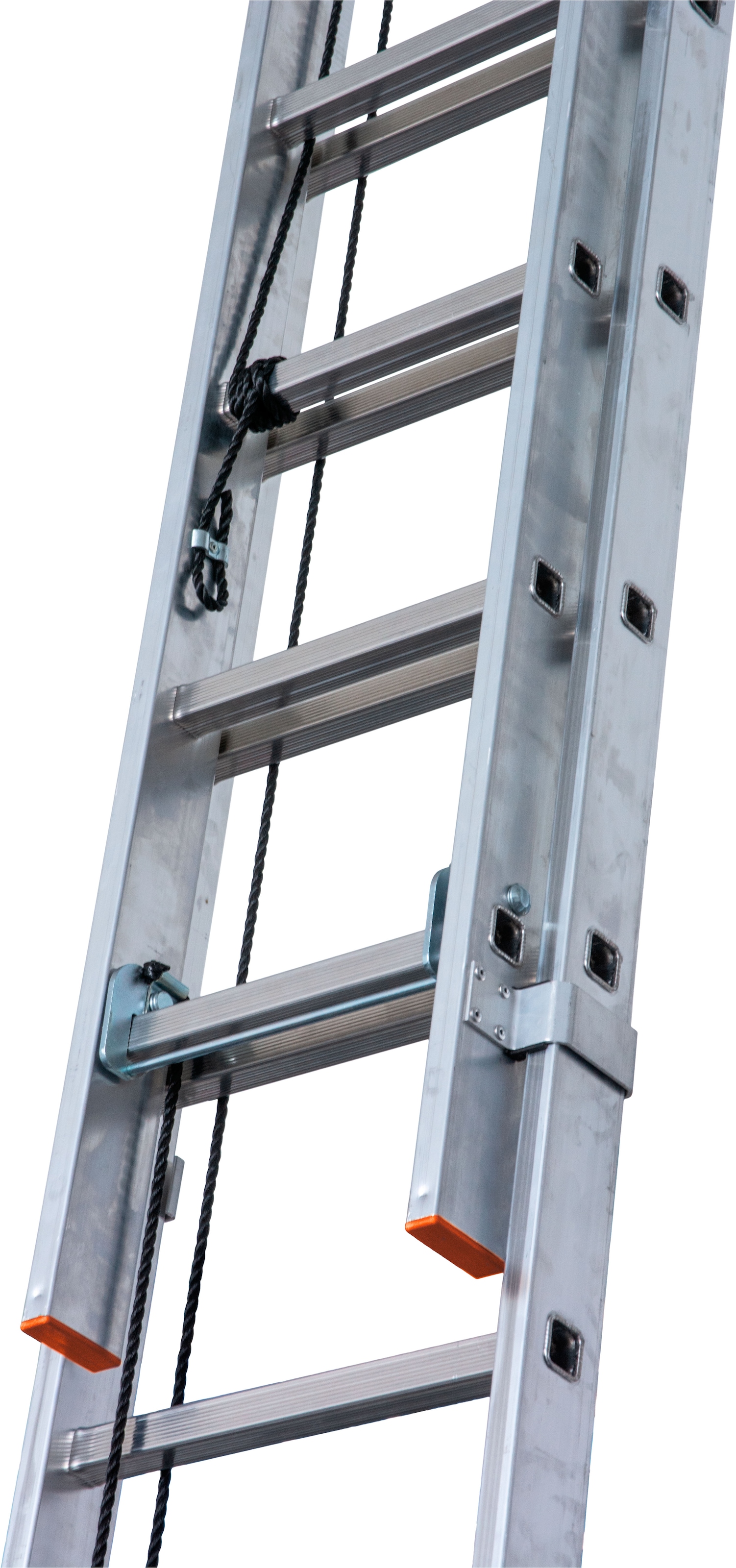 KRAUSE Schiebeleiter »Seilzugleiter Robilo« Alu, 2x18 Sprossen, Arbeitshöhe ca. 980 cm