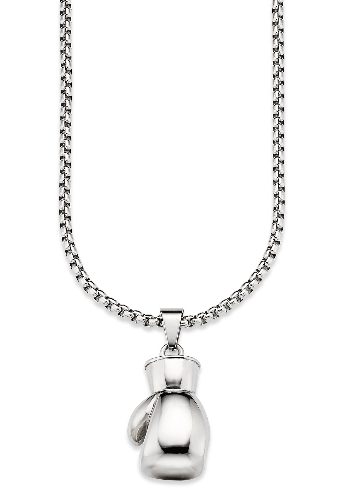Bruno Banani Kette mit Anhänger "Schmuck Geschenk Halskette Box-Handschuh Venezianerkette"