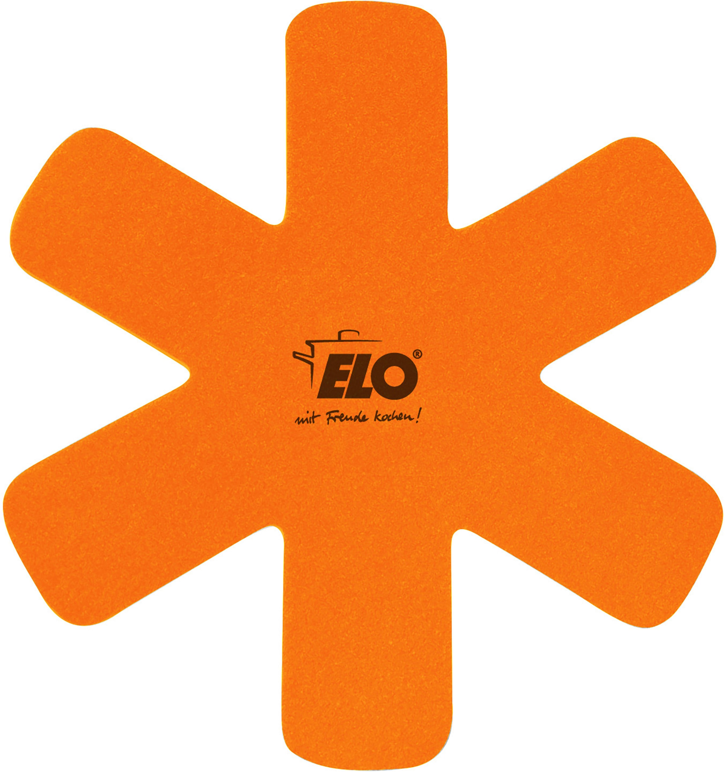 Elo Basic Schmorpfanne »Colorio mit farbigem Protektor« Aluminium Set, Pfanne inkl. Pfannenschoner, 2 tlg. Soft-Touch-Griff mit Flammenschutz