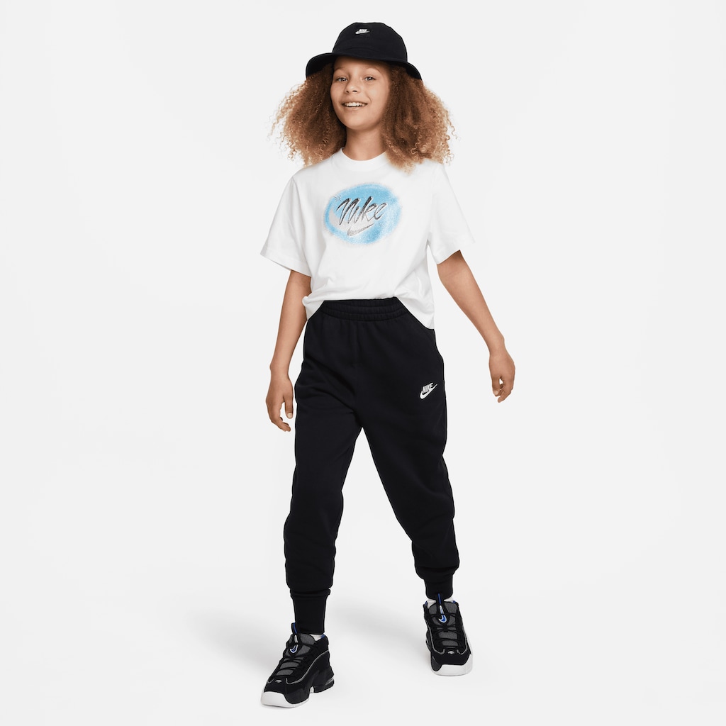 Nike Sportswear Jogginghose »CLUB FLEECE BIG KIDS' (GIRLS') HIGH-WAISTED FITTED PANTS«