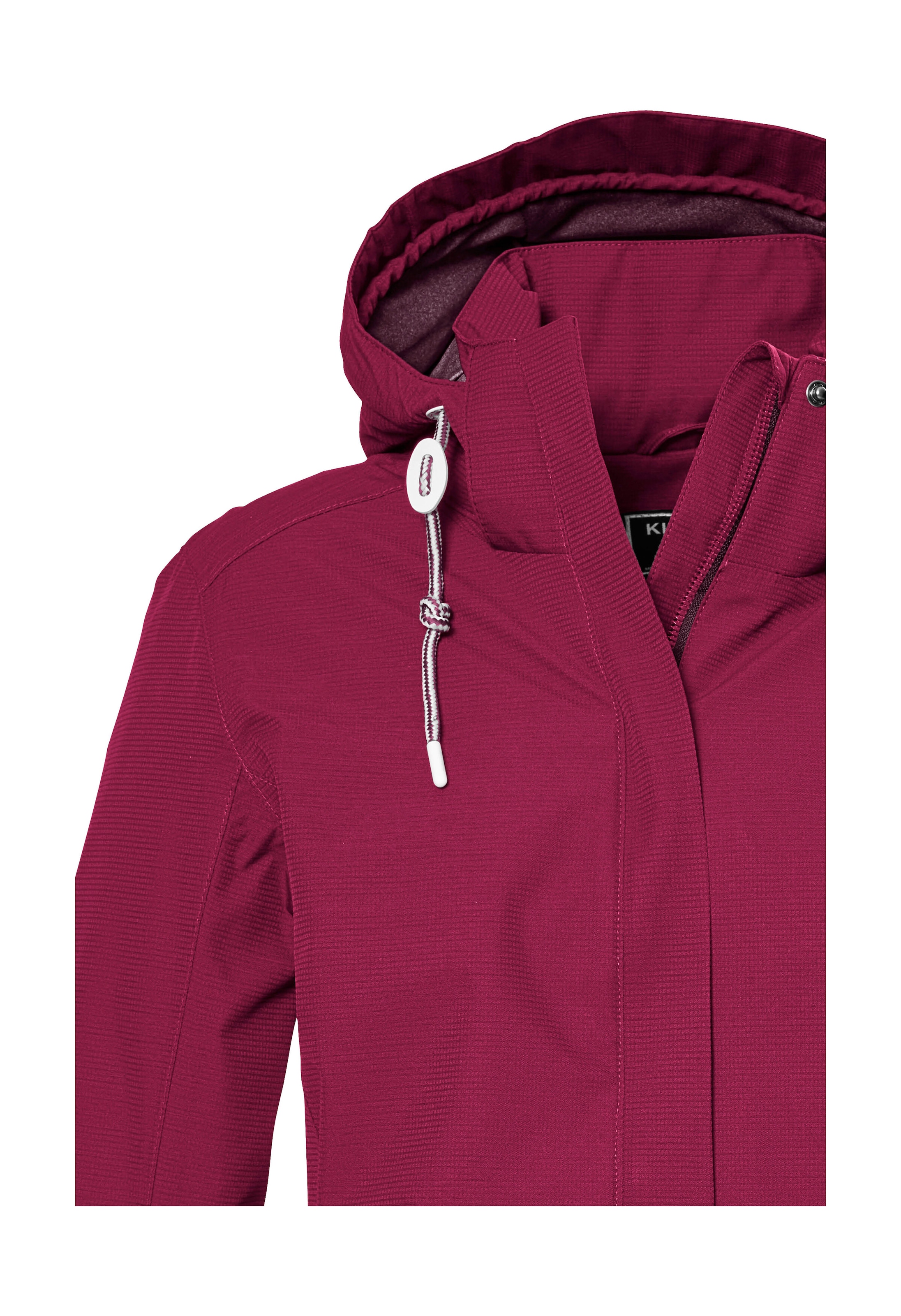 Killtec Outdoorjacke »KOS 61 WMN JCKT«, Funktionsjacke: wasser- und winddicht, atmungsaktiv, abnehmbare Kapuze