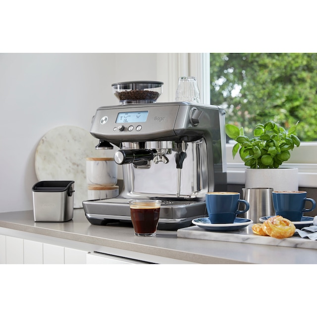 Sage Espressomaschine »»The Barista Pro, SES878BSS4EEU1««, Gebürstetes  Edelstahl mit 3 Jahren XXL Garantie