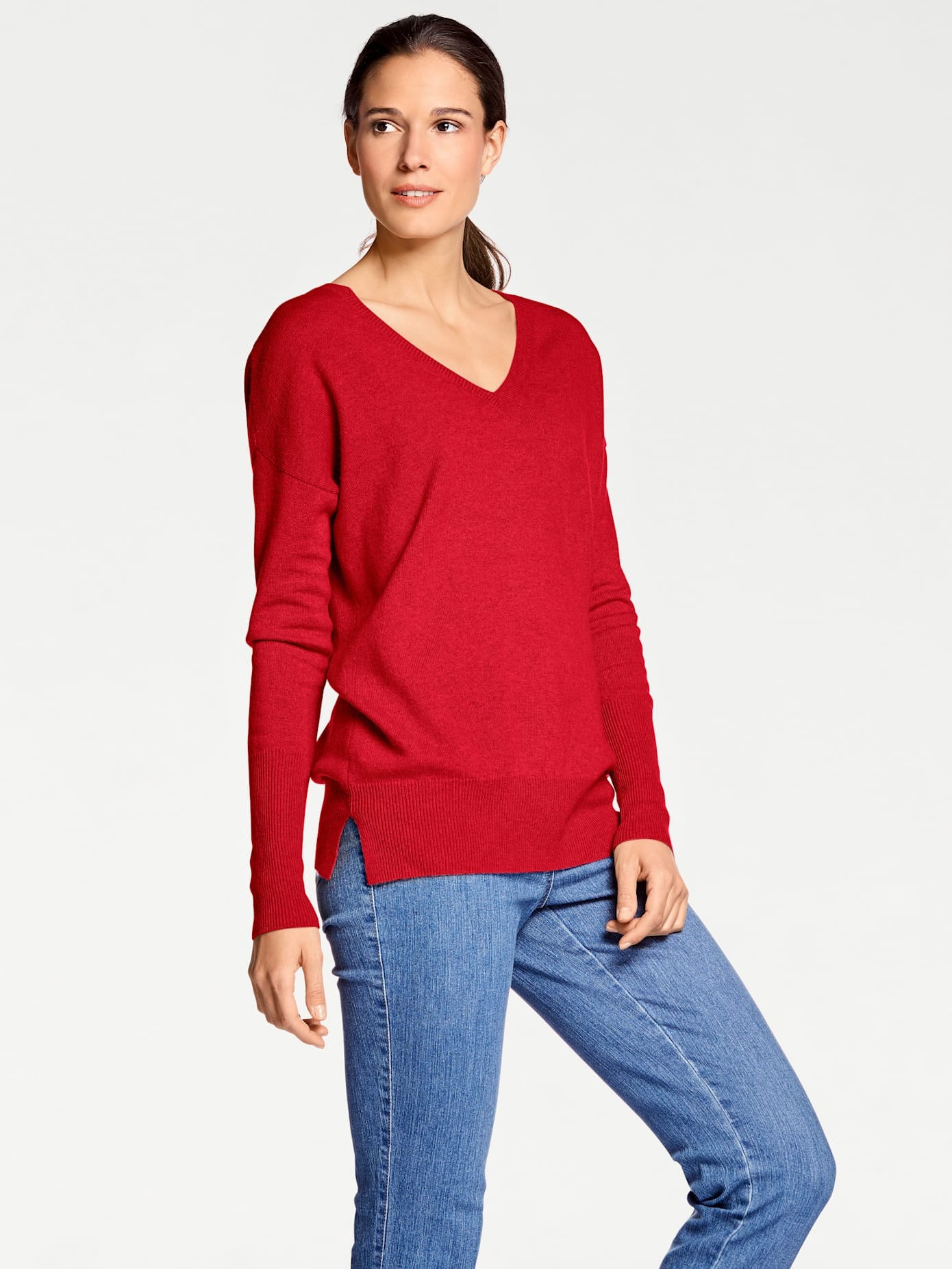heine Strickpullover »V-Pullover«