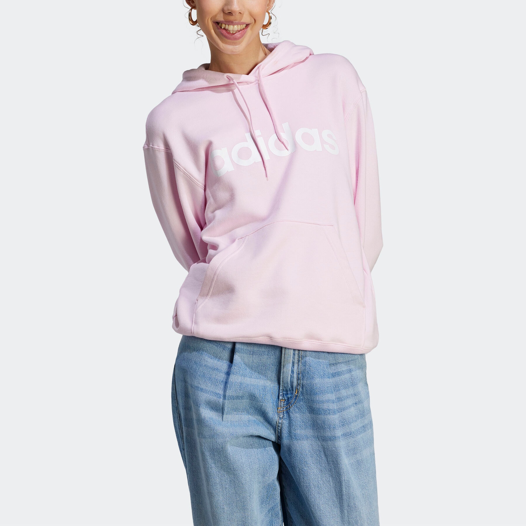adidas Sportswear Kapuzensweatshirt »ESSENTIALS LINEAR HOODIE«