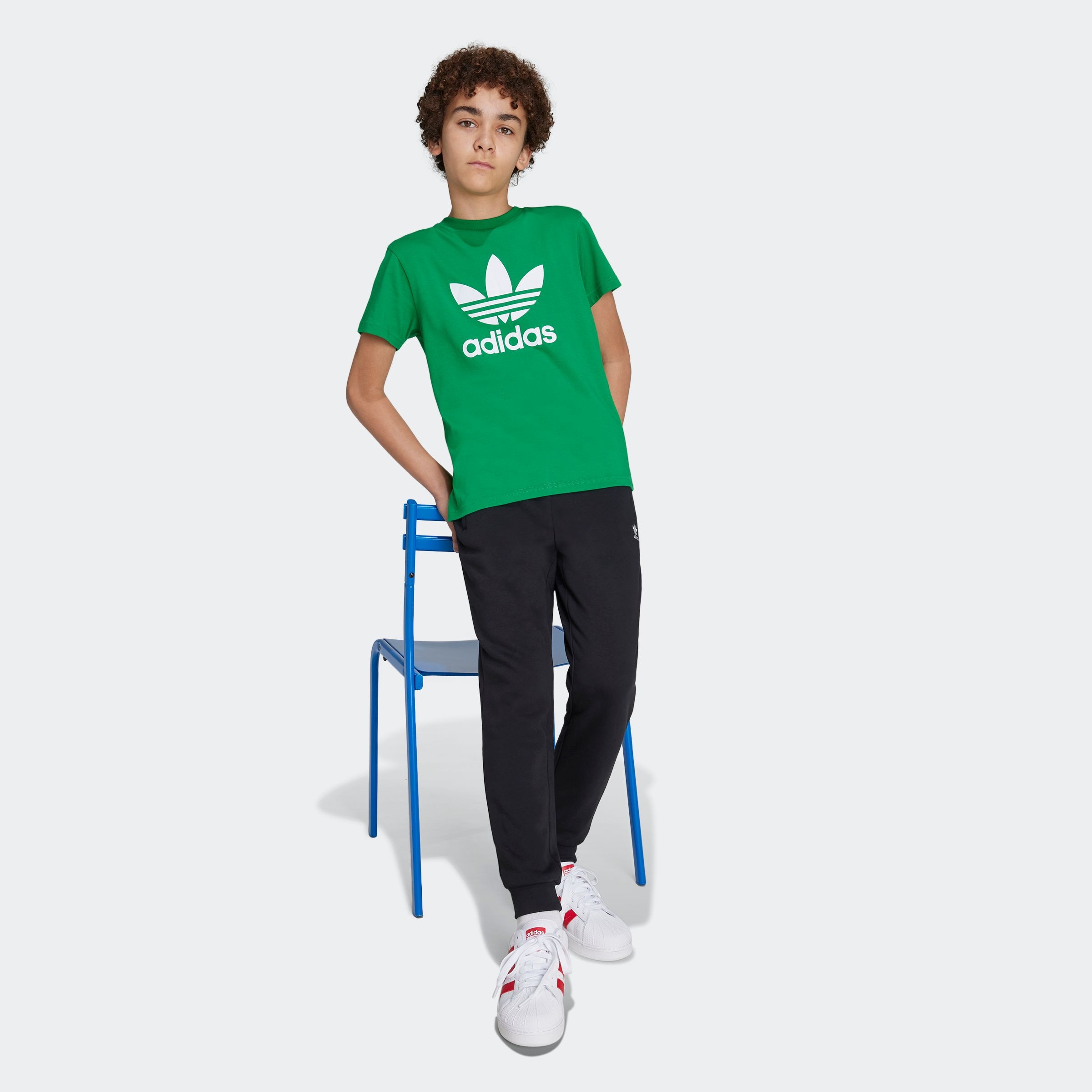 adidas Originals T-Shirt »TREFOIL TEE« für Kinder und Teens, sportlicher Stil, ohne Verschluss