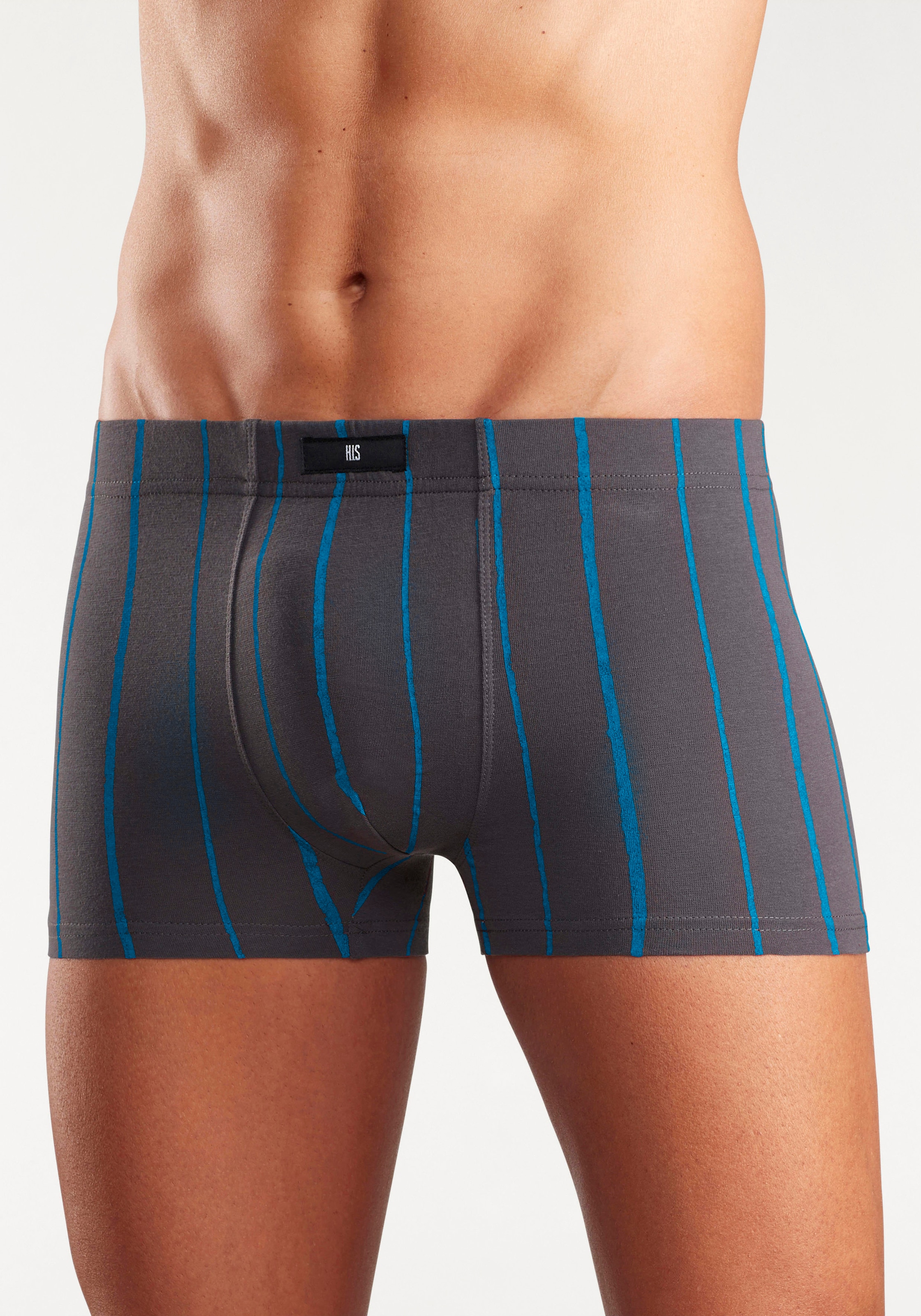 H.I.S Boxer »Boxershorts für Herren« Packung, 5 Stk. aus Baumwoll-Stretch