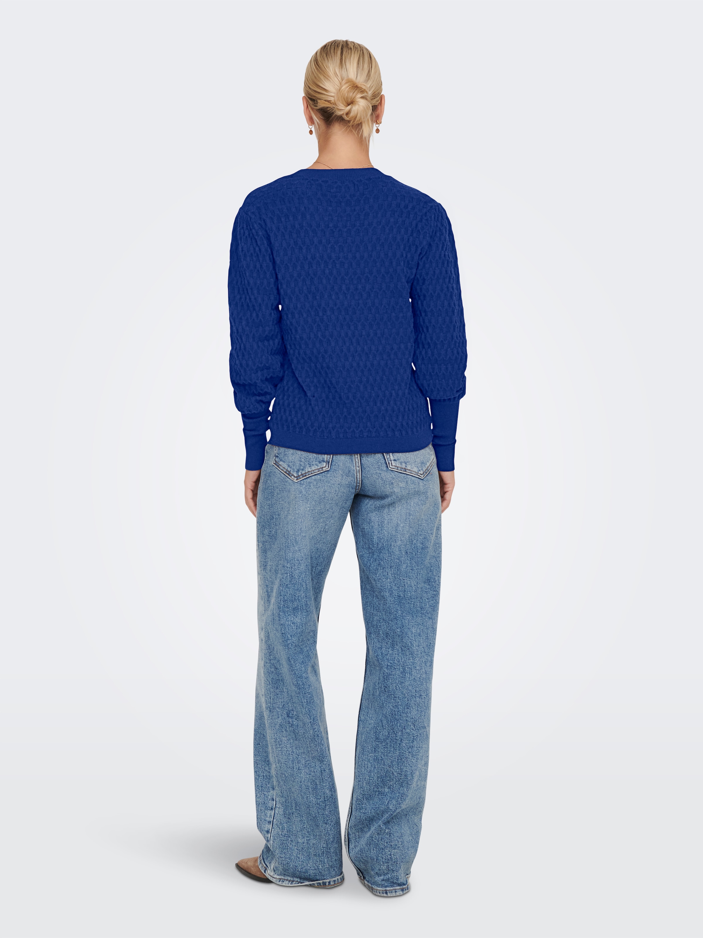 ONLY Rundhalspullover »ONLFAYE LIFE L/S PULLOVER KNT NOOS«