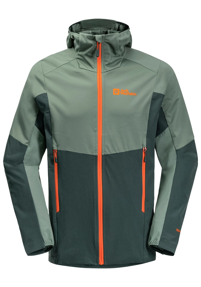 Jack Wolfskin Outdoorjacke »BRISSTAL HOODY M«, mit Kapuze