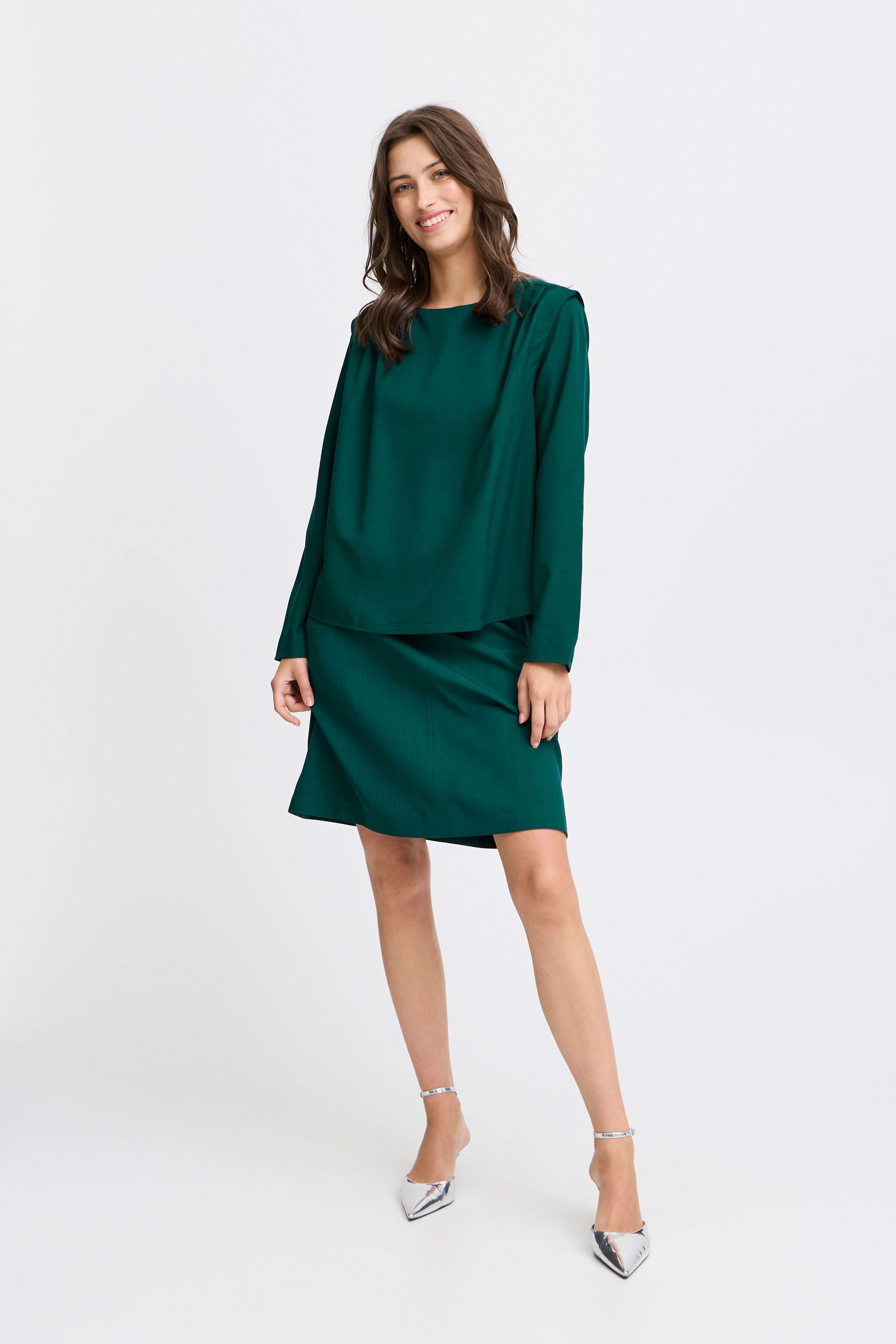 b.young Langarmbluse »Langarmbluse BYMMMIDDE BLOUSE -«