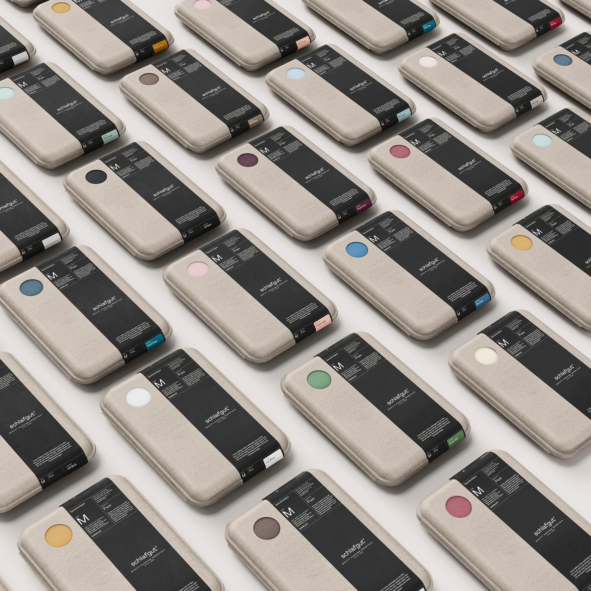 Schlafgut Spannbettlaken »PURE Bio-Baumwolle mit Elasthan, dehnbar blickdicht, straff, Bettlaken« PREMIUM Laken für Matratzen bis 30cm Höhe, in 90x200, 140x200, 180x200