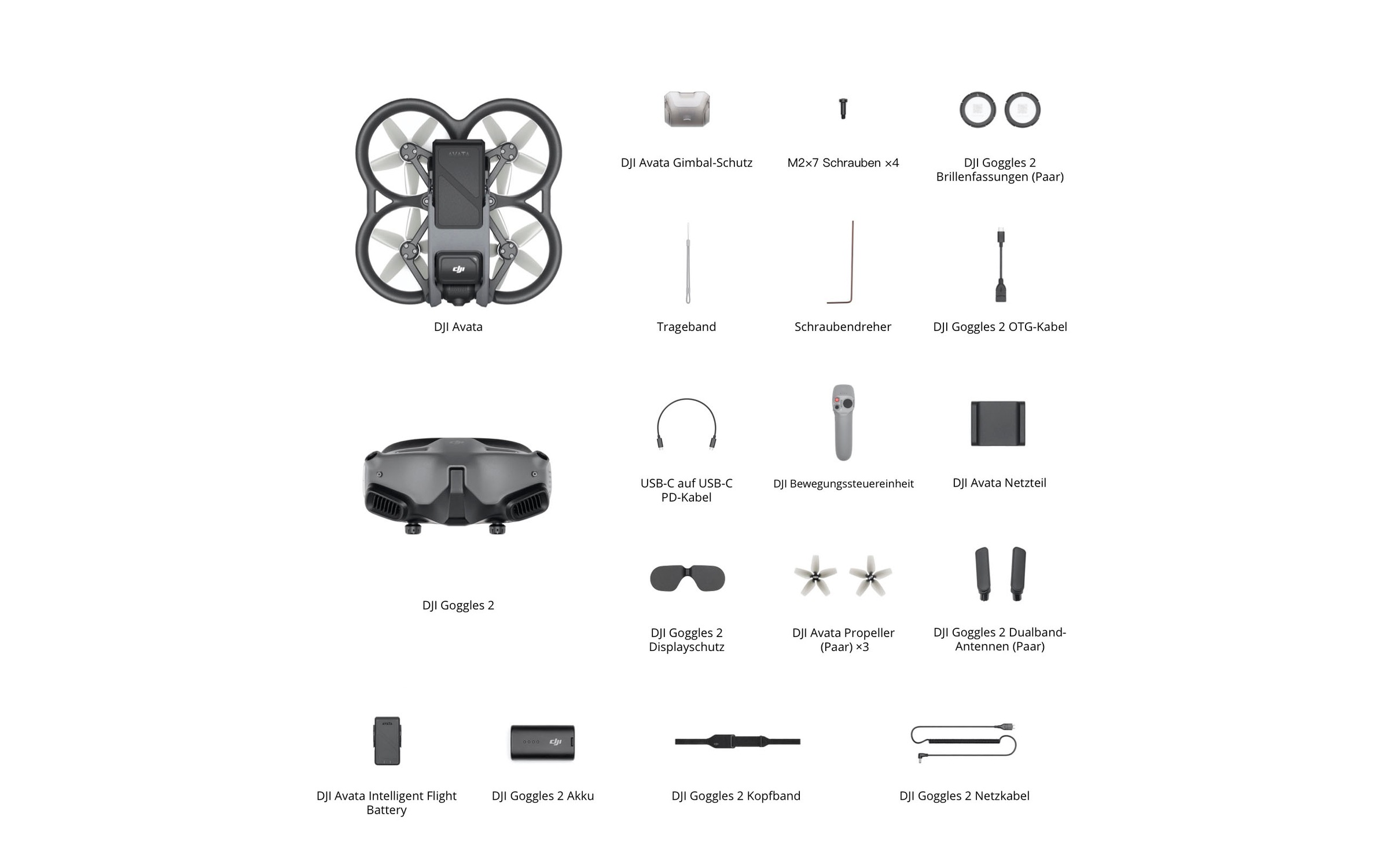 DJI Drohne »Avata Pro-View Combo«