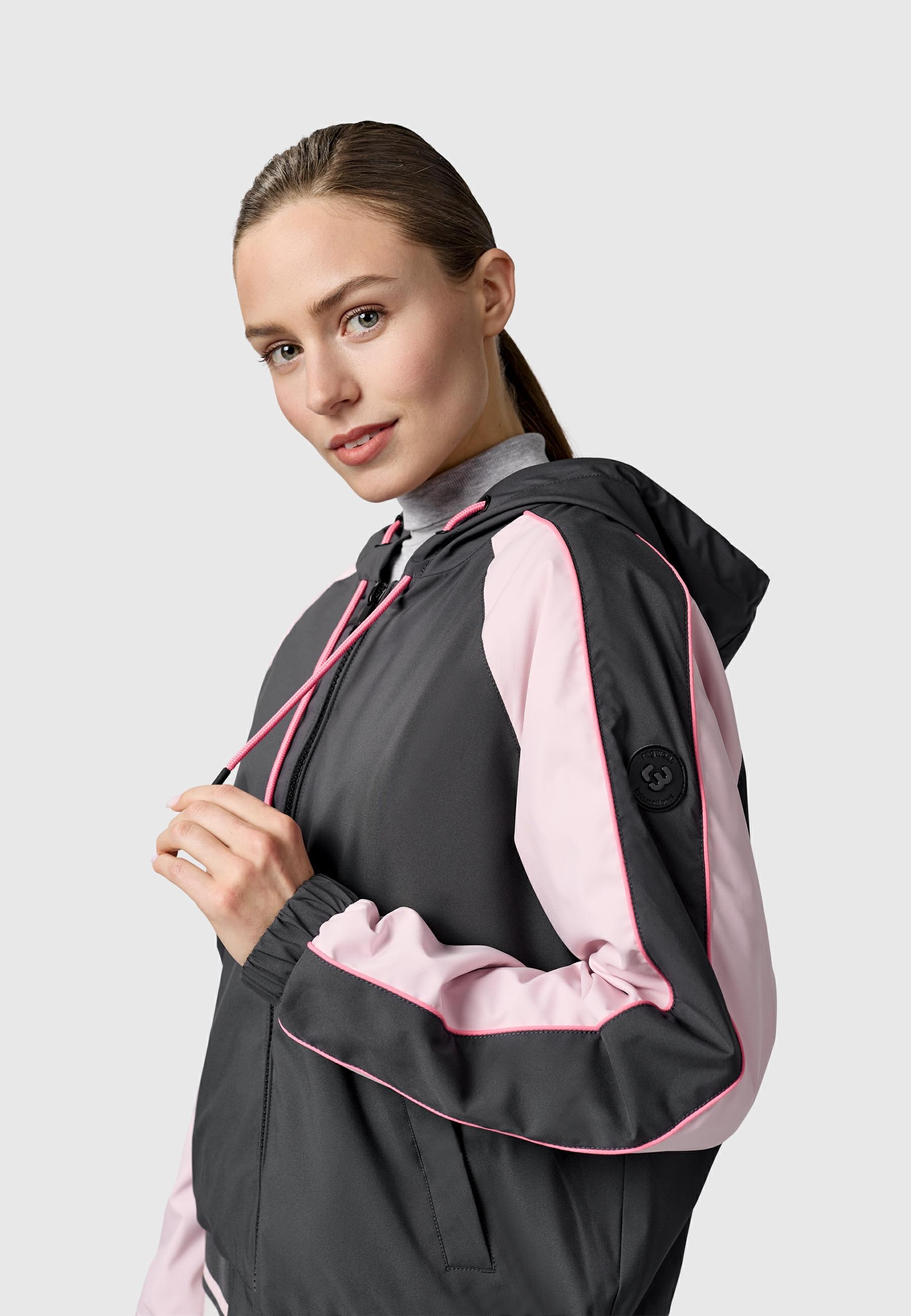 Ragwear Outdoorjacke »Outdoorjacke Nicandra Sporty YOUMODO« mit Kapuze Sportliche Übergangsjacke mit Kapuze