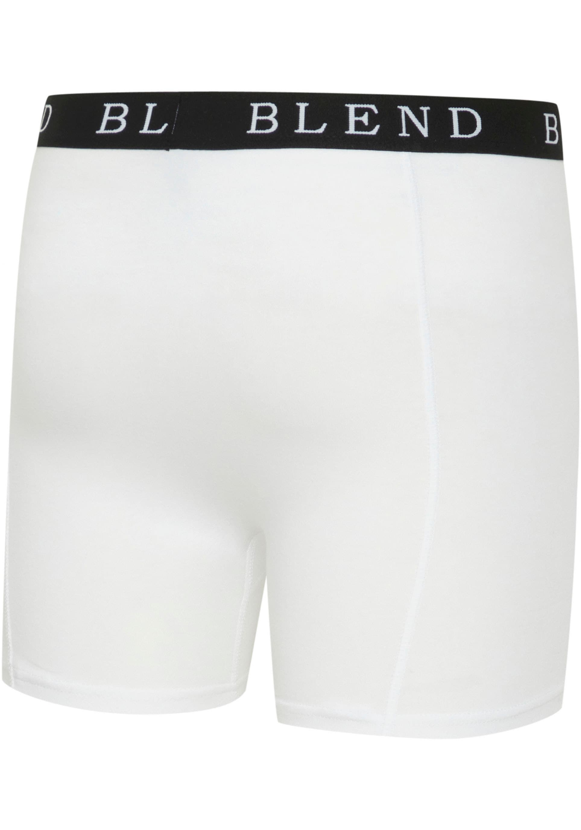 Blend Trunk »Underwear 2 Pack« Set, 2 Stk. aus Baumwollmischung mit Elasthan und Jersey, körpernahe Passform
